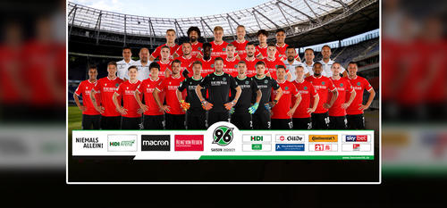 Hannover 96 Mannschaft Bundesliga Puzzle Spiel 500 Teilig Fußball Neu OVP