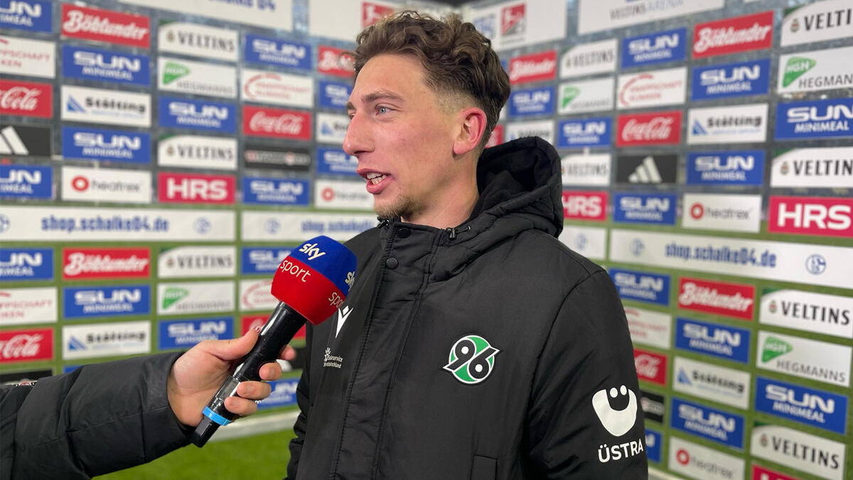 Jannik Rochelt nach Sieg auf Schalke: "Haben gespürt ...