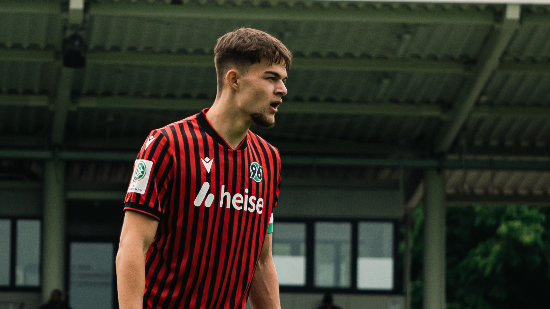 96-U19-Kapitän Pepe Lorenz traf im Spiel gegen Holstein Kiel.