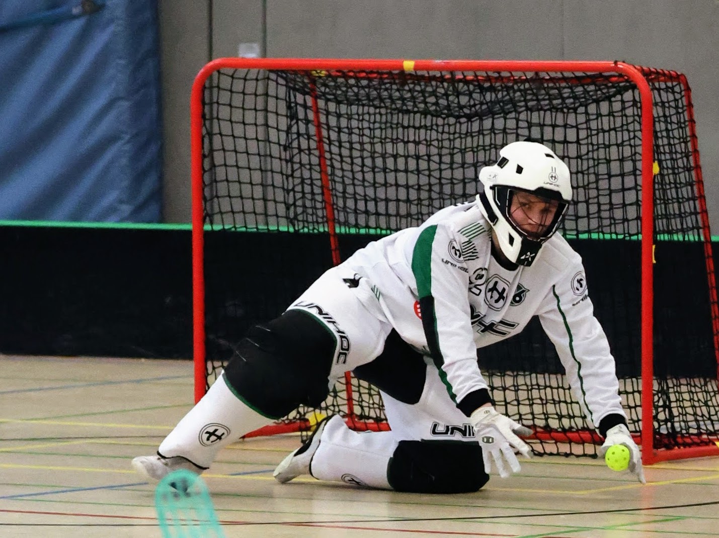 Goalie Tim Bandorf in Action