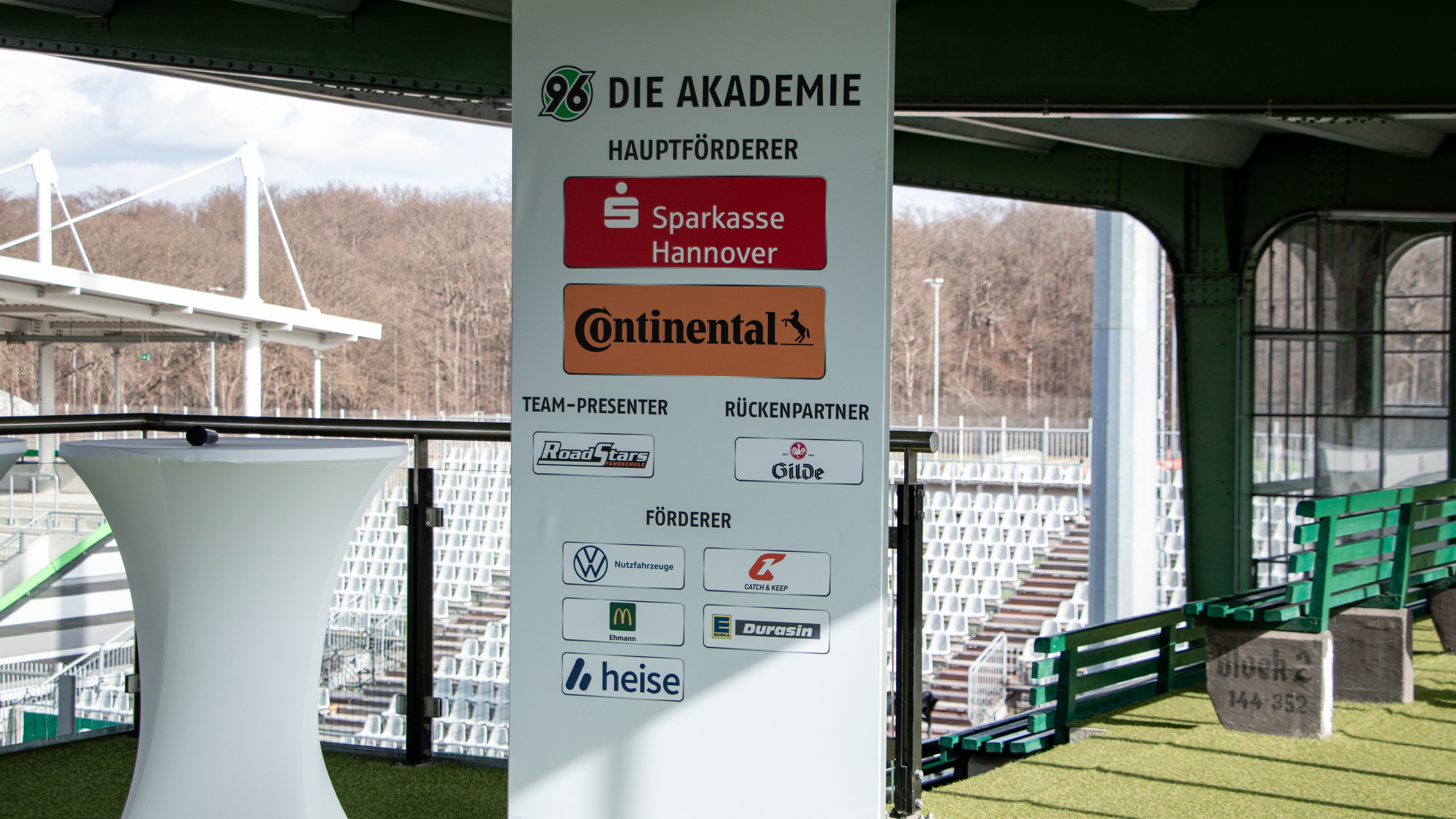 Sponsorenevent in der 96-Akademie.