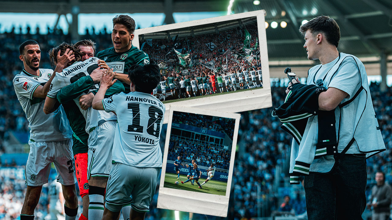 Das Vlog-Thumb mit Spielszenen und Host Niklas drauf.