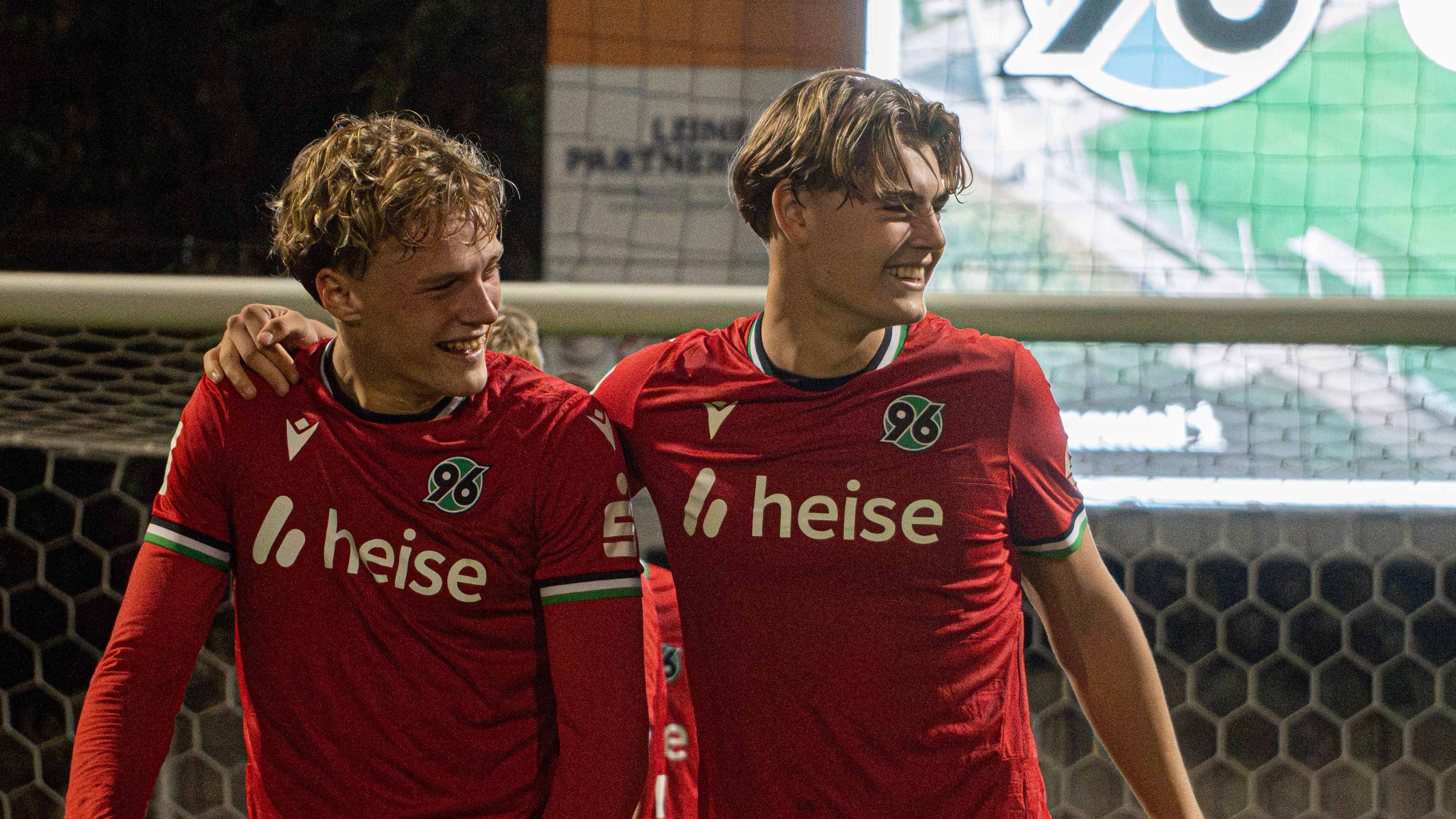 Spieler der U17 von Hannover 96.