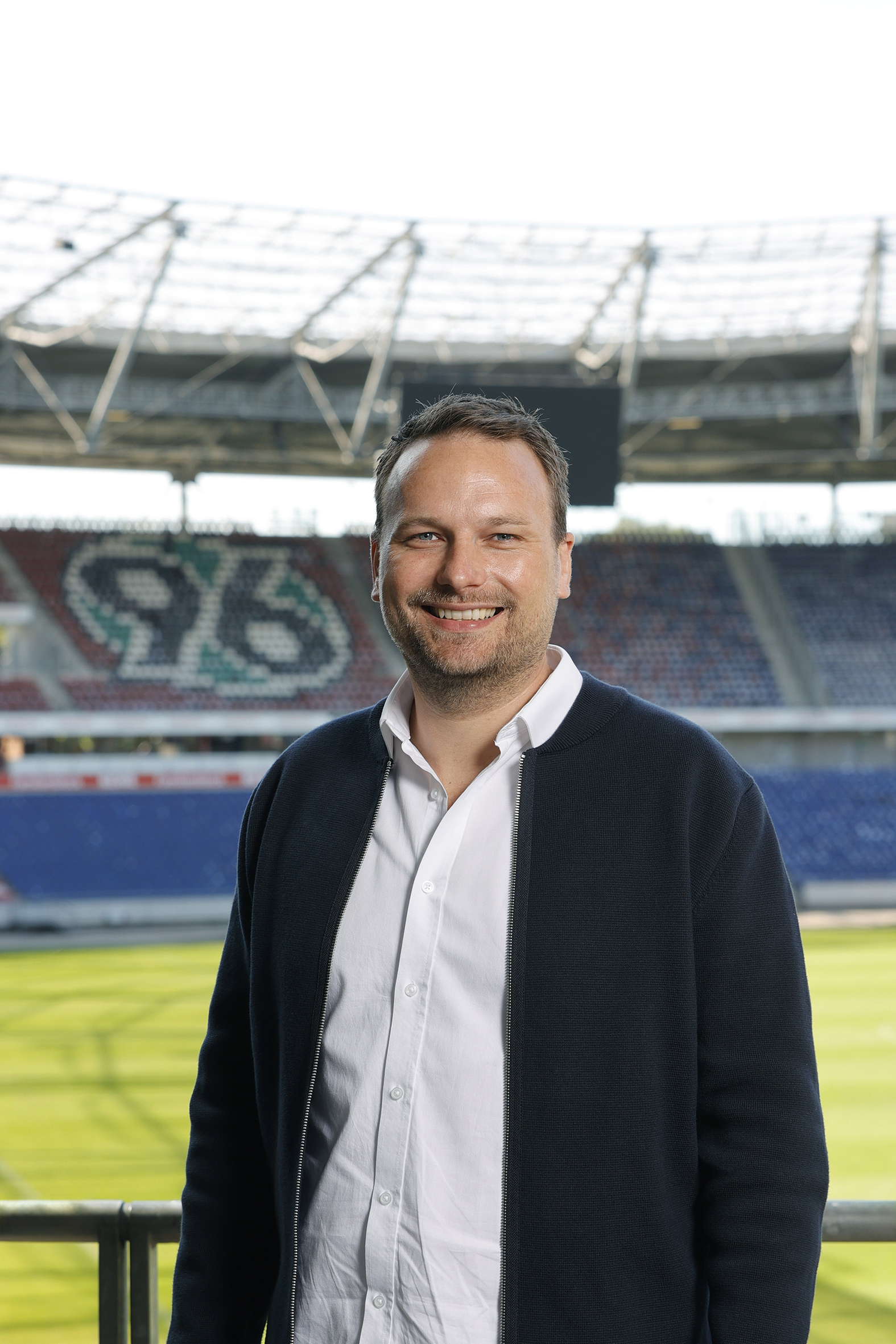 Arne Buchholz in der Heinz von Heiden Arena.