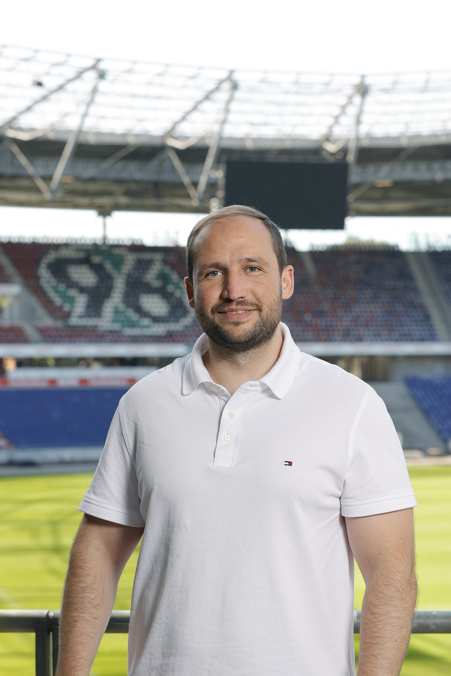 Max Duckart in der Heinz von Heiden Arena.