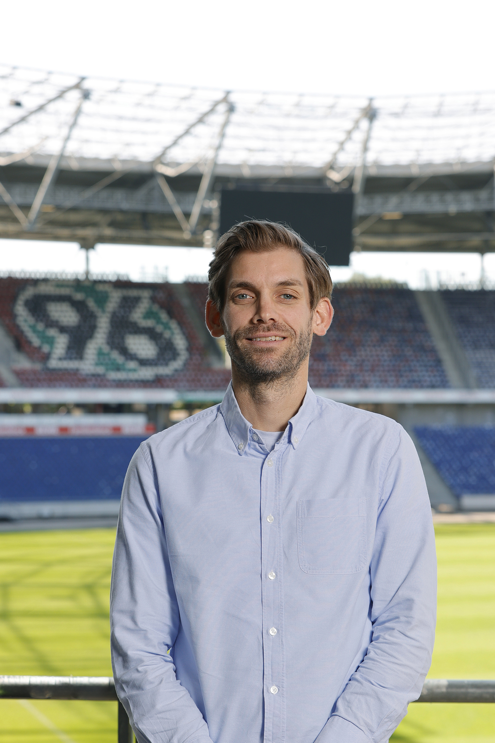 Henner Fried in der Heinz von Heiden Arena.