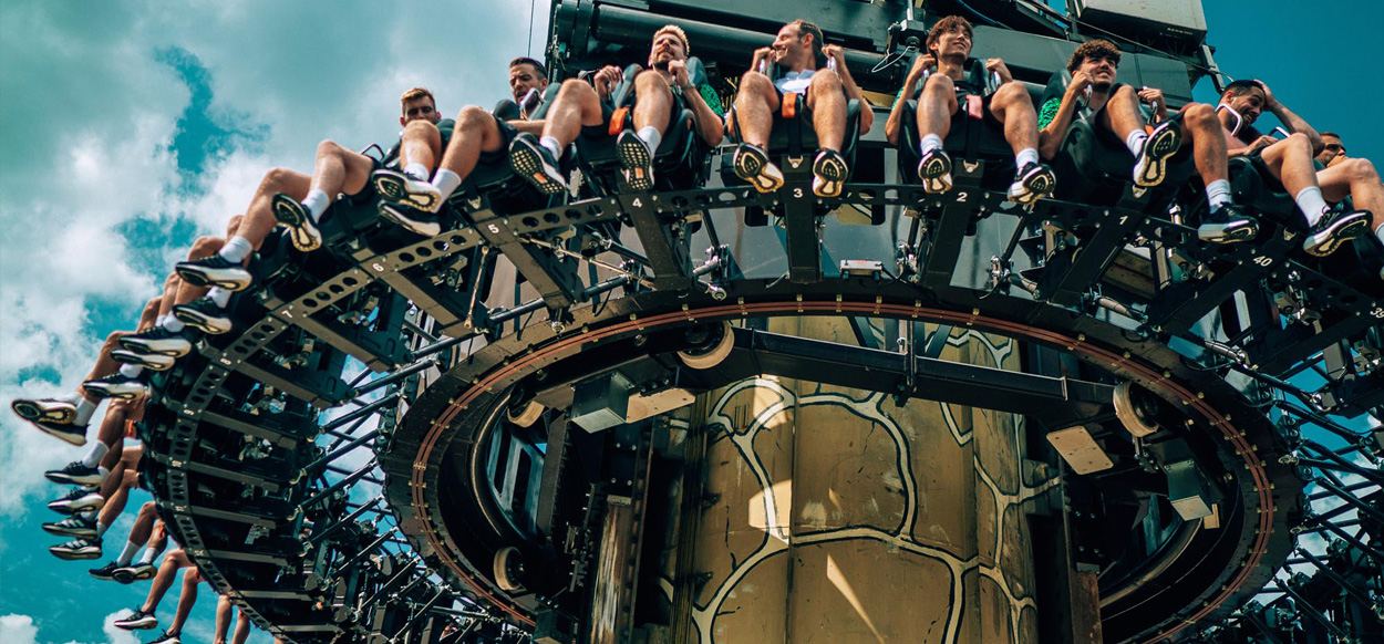 Wie Hoch Ist Der Freefall Tower Im Heidepark Hannover 96: Heide-Park-Besuch im Video: Achterbahn, Free-Fall-Tower