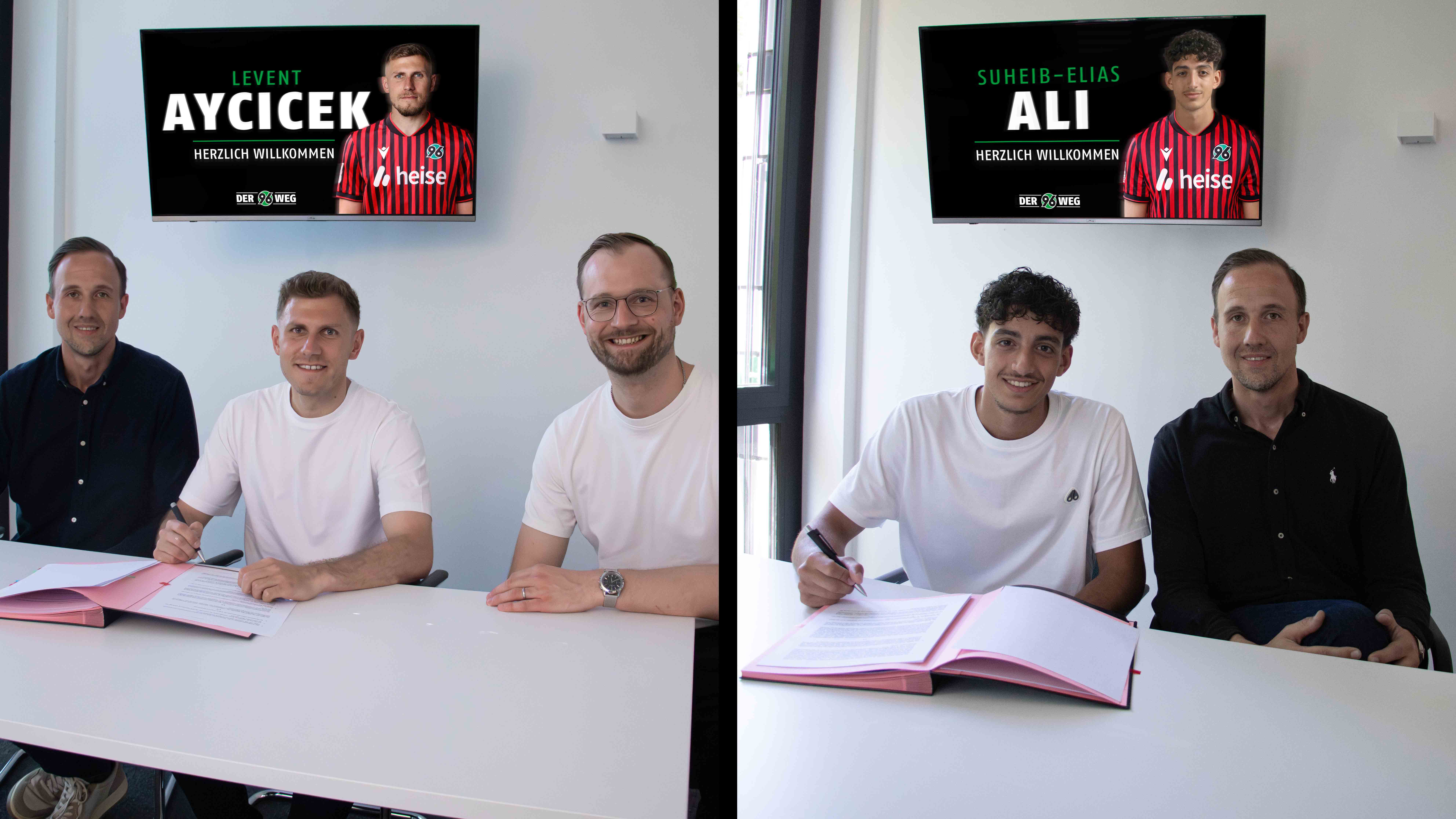 Levent Aycicek und Suheib-Elias Ali