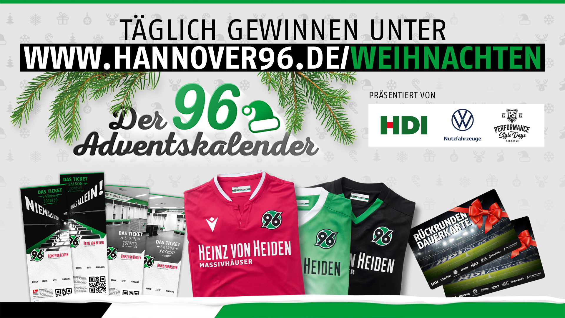 Hannover 96 Freut Euch auf den großen 96-Online-Adventskalender!