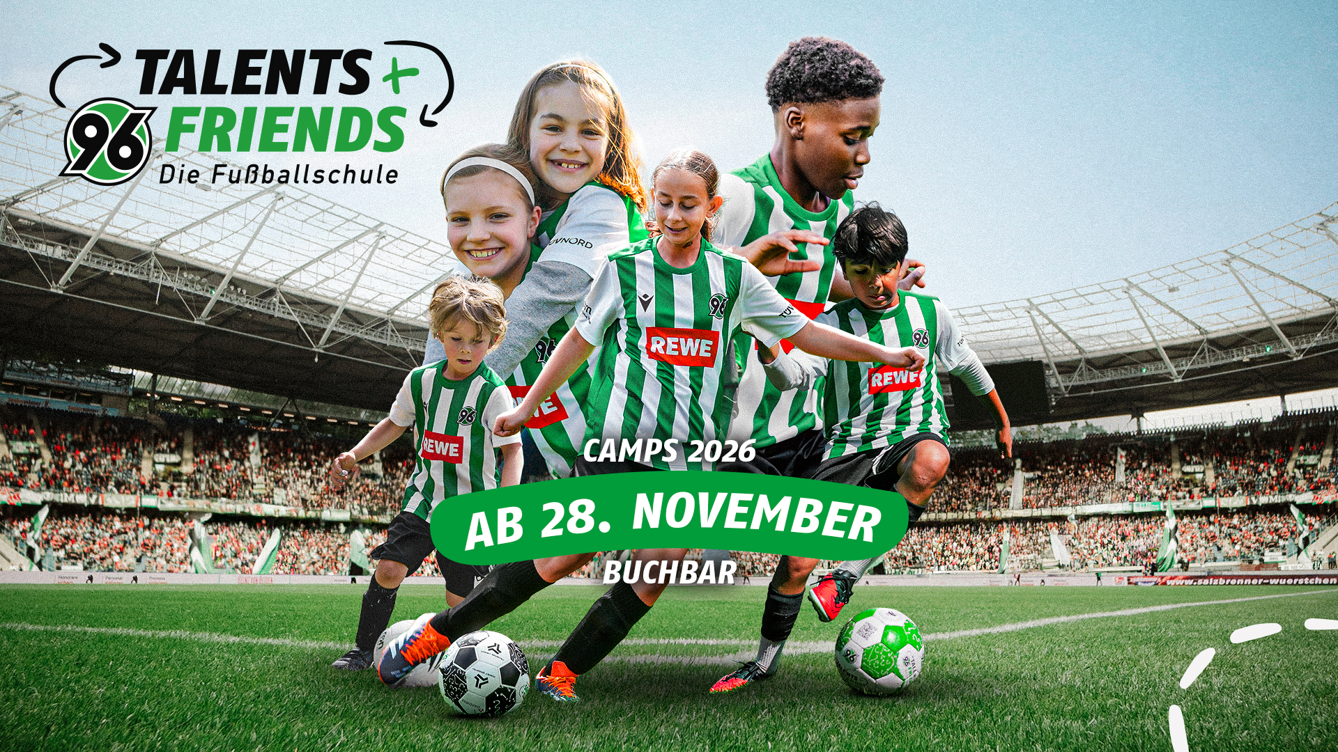 Freigabe der Camps in 2026.