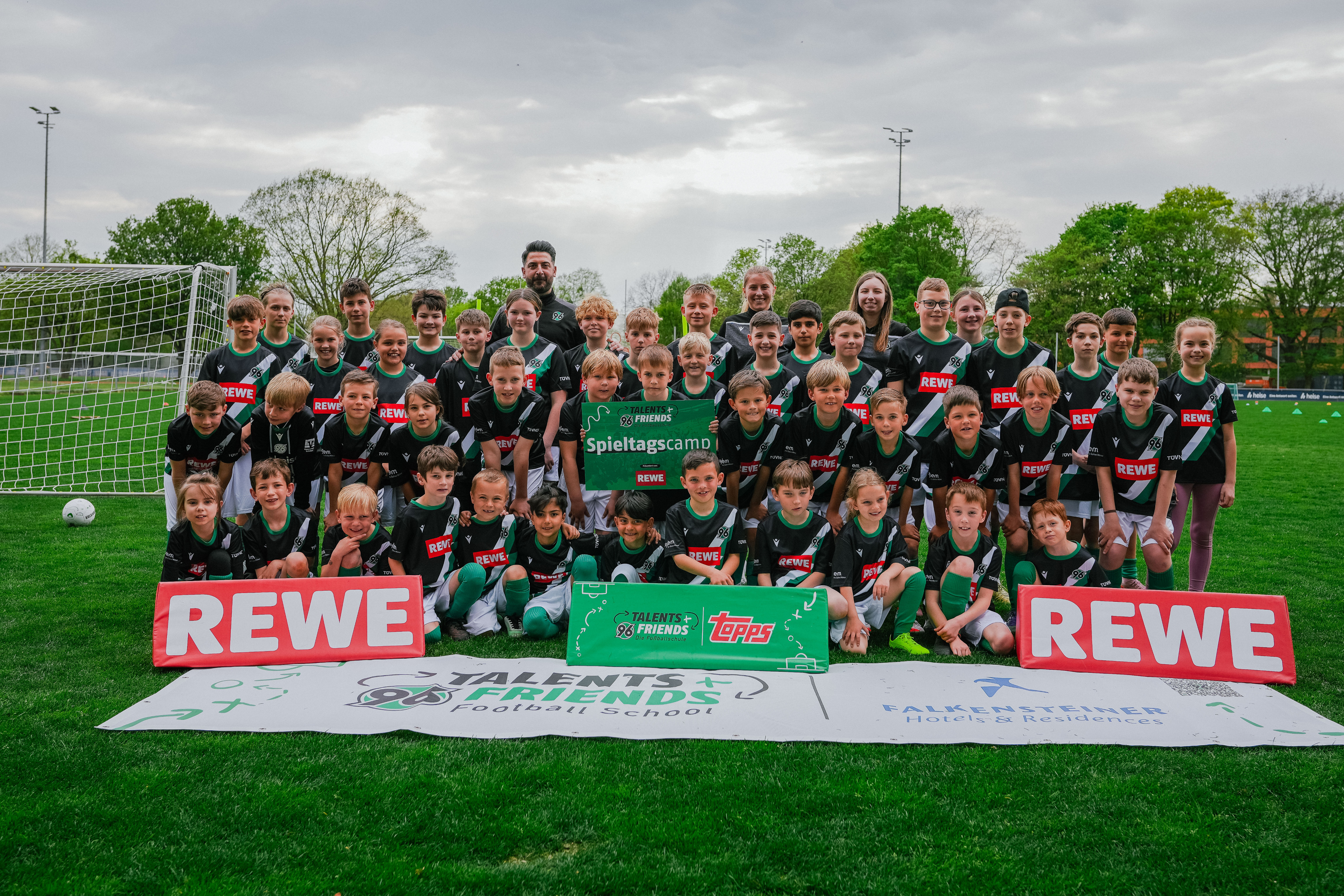 50 Kinder waren beim REWE-Spieltagscamp. (Foto: Johannes Hensel)