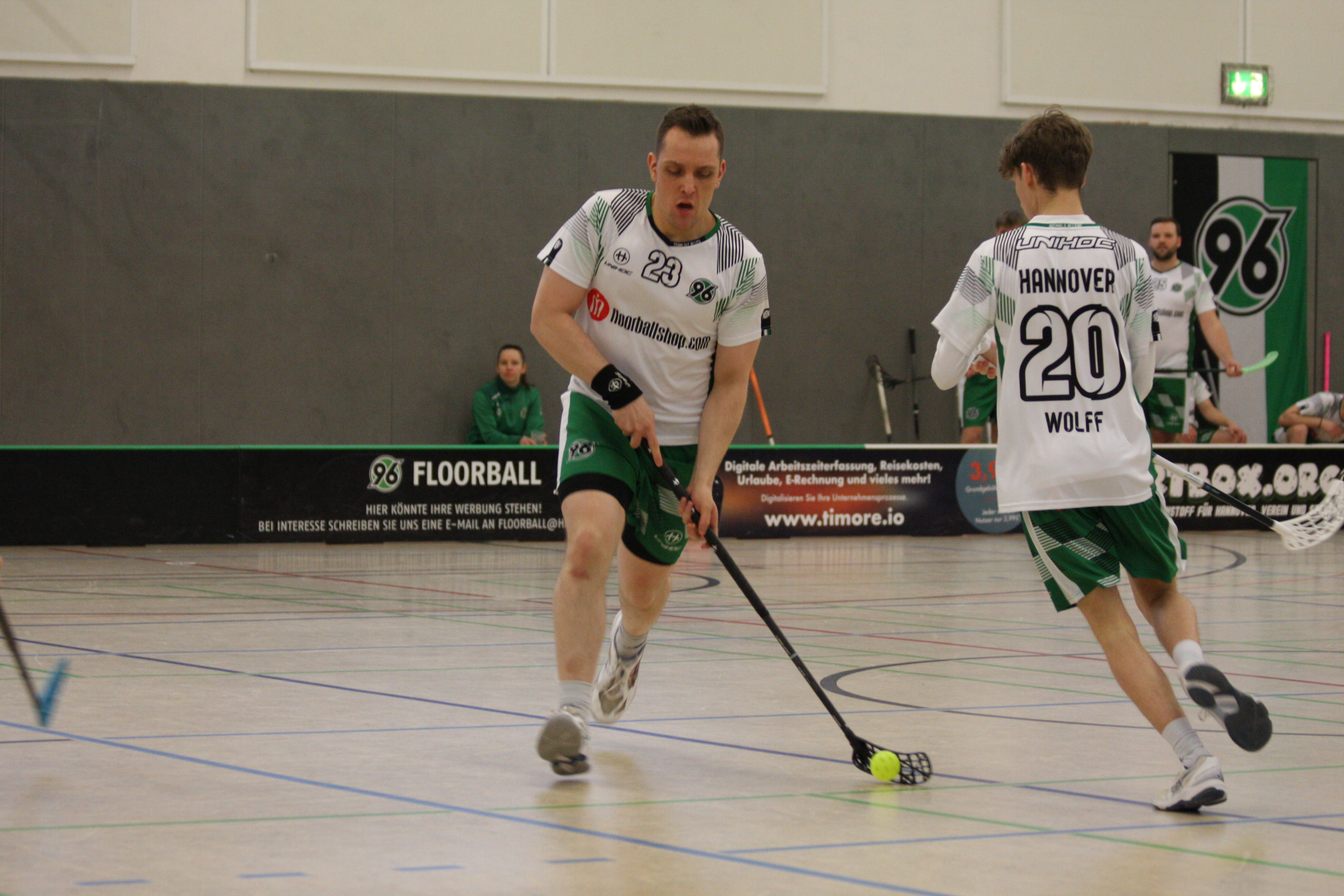 Benedikt Stubbe auf dem Spielfeld