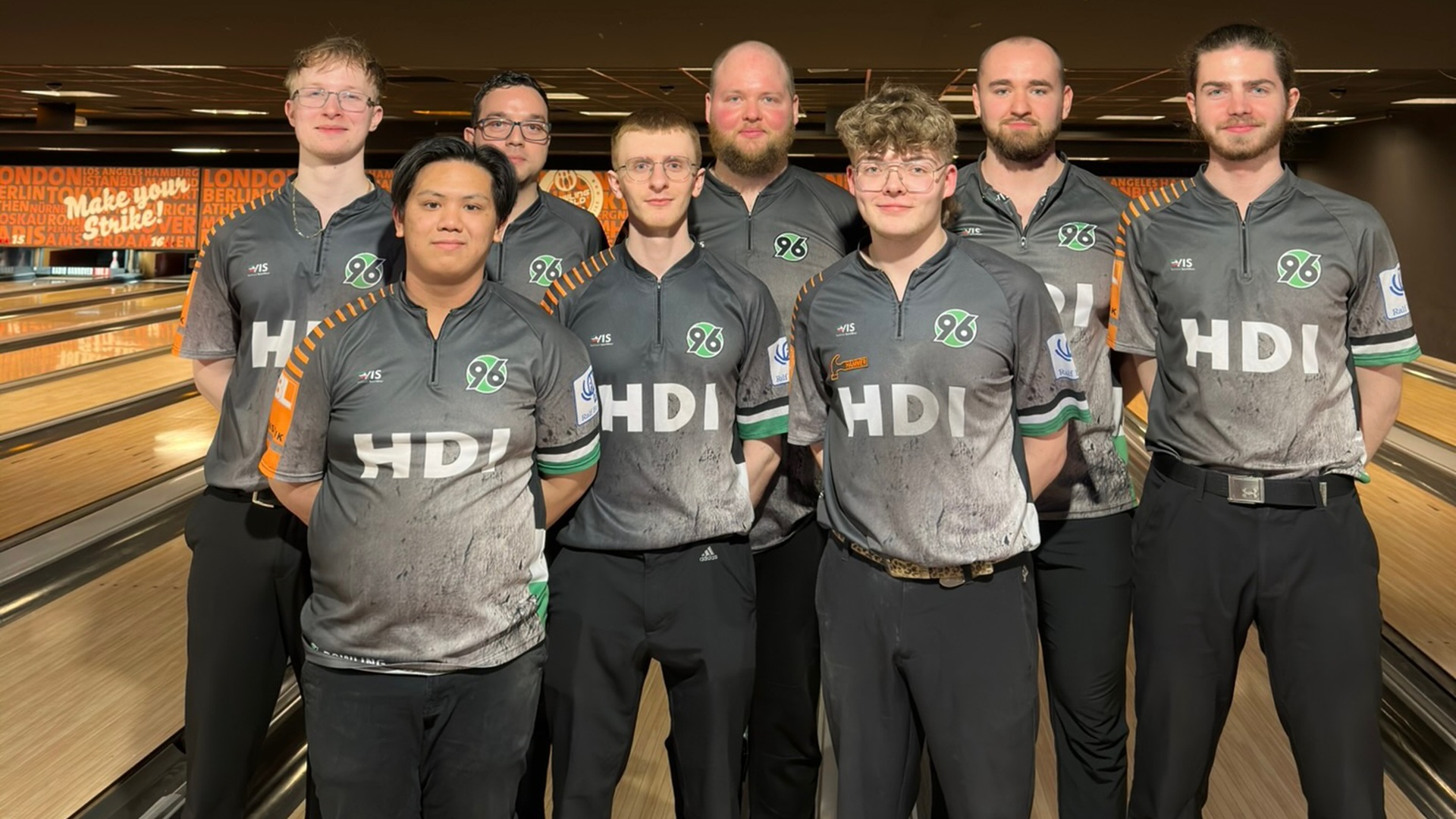 Bowling-Bundesliga-Team von Hannover 96