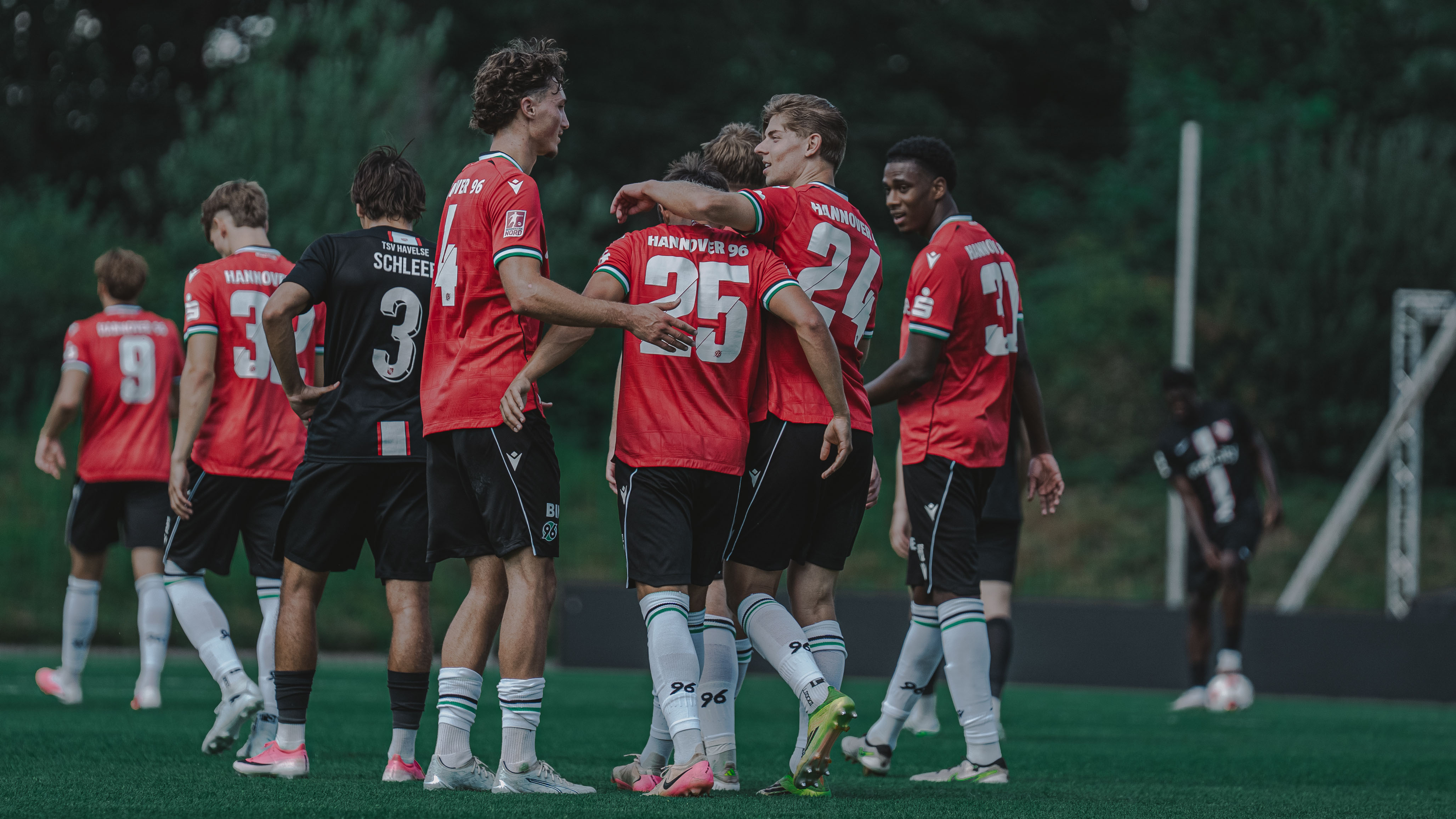 Spieler der U23 von Hannover 96.