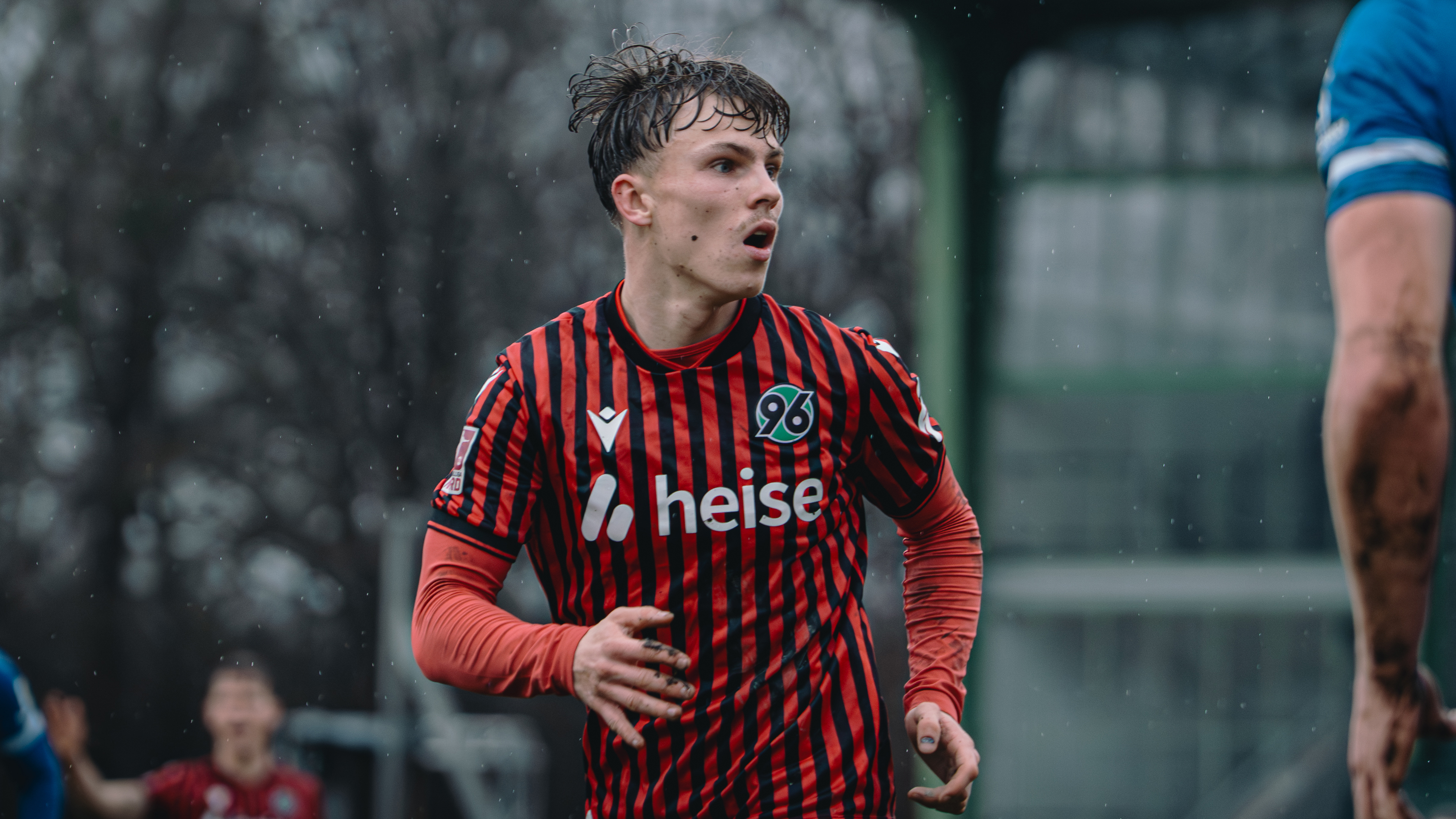 Tom Hobrecht im Trikot der U23 von Hannover 96.