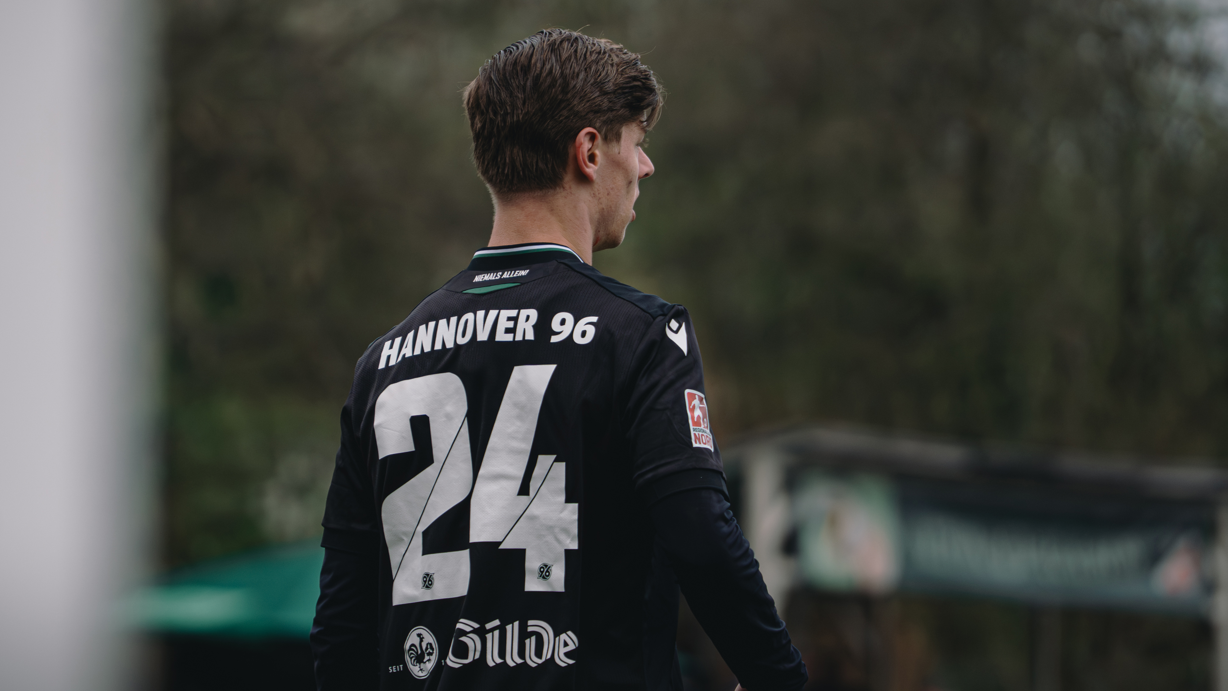 Tim van den Heuvel im Trikot der U23 von Hannover 96.