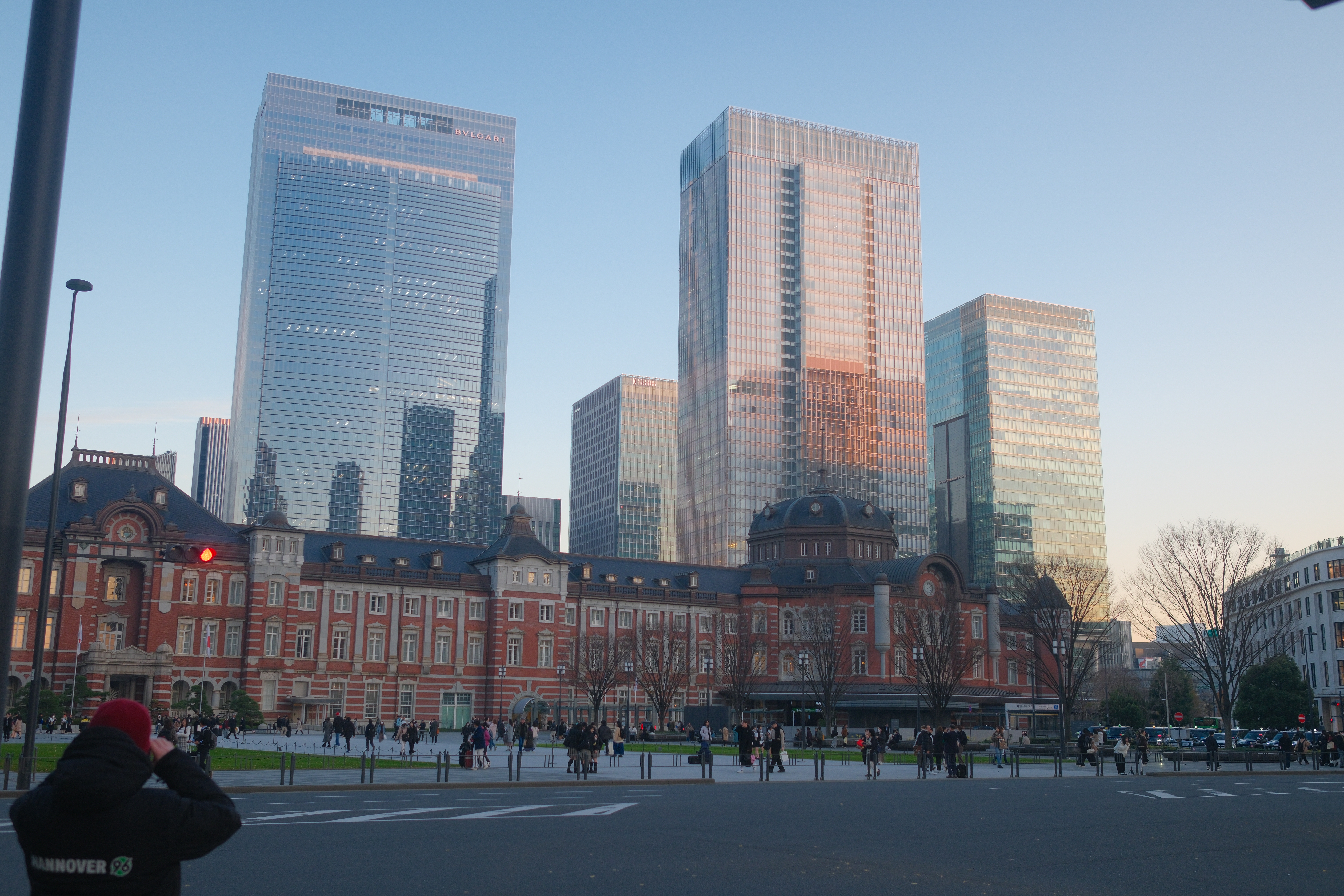 Die Skyline von Tokio.