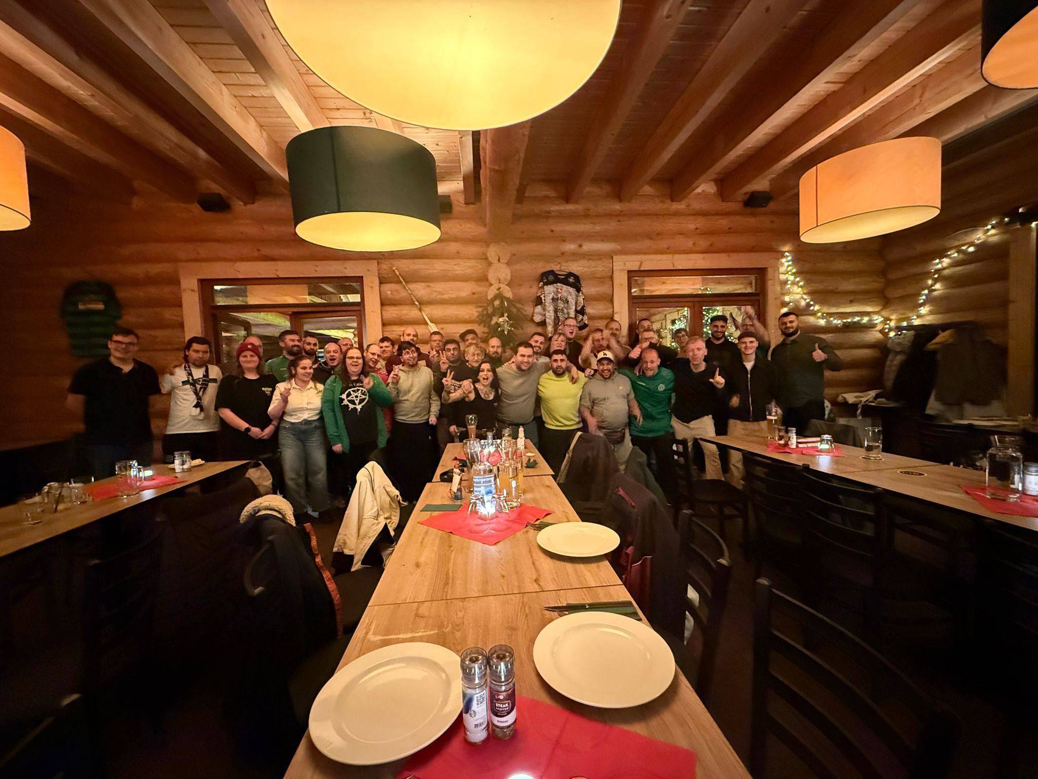 Weihnachtsfeier der HandicapfußballerInnen