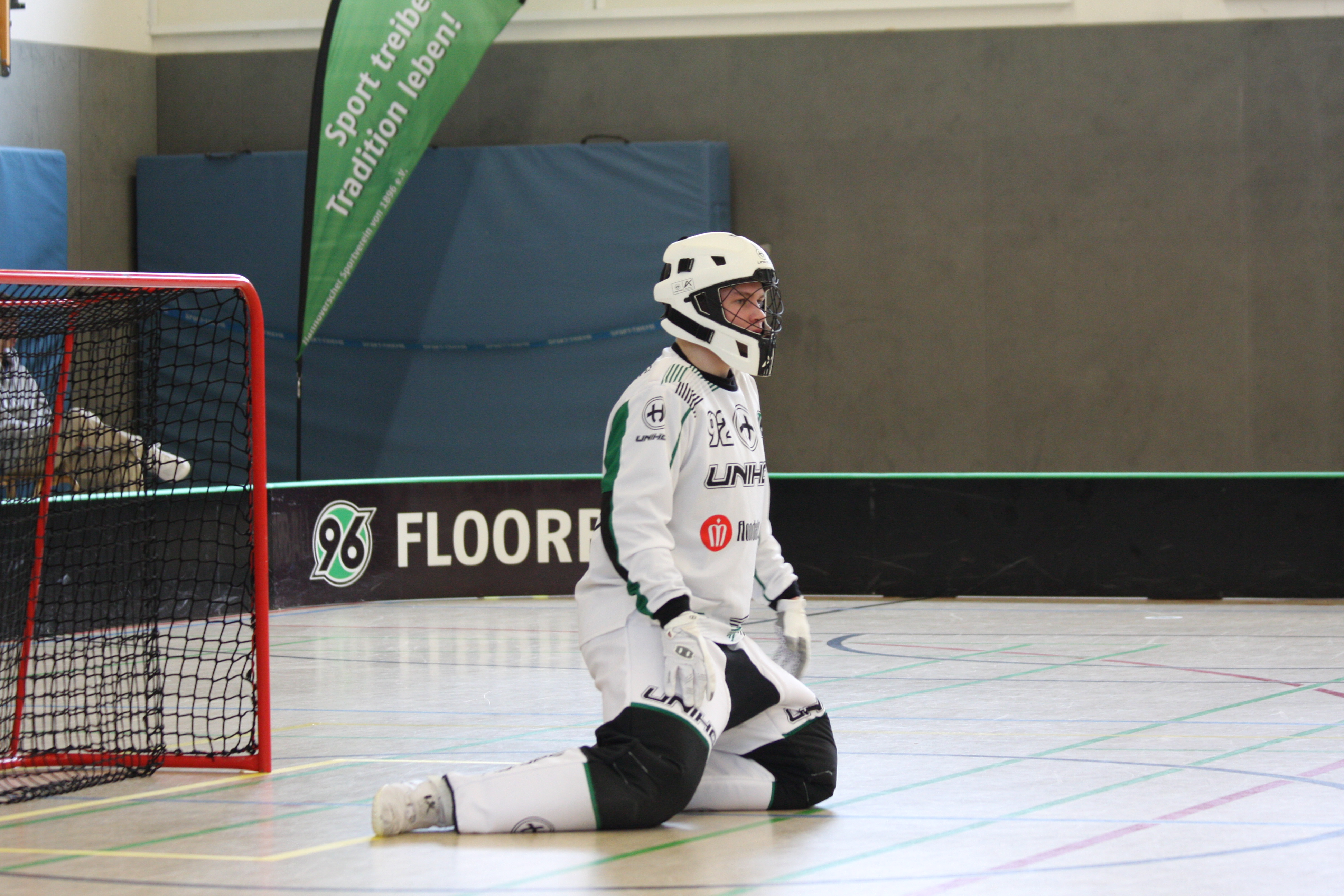 Goalie Tim Bandorf war nicht zu beneiden