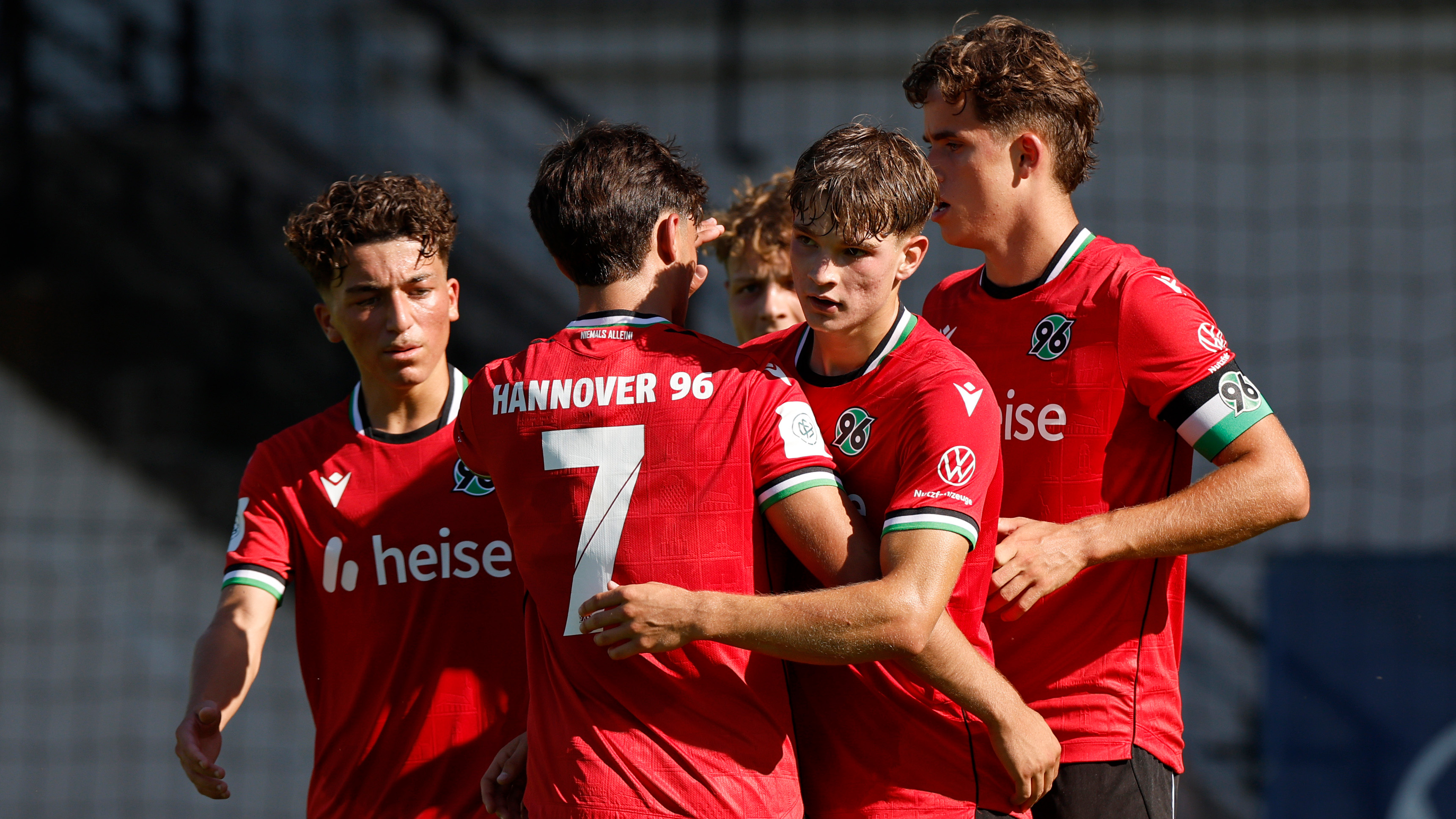 Spieler der U19 von Hannover 96.