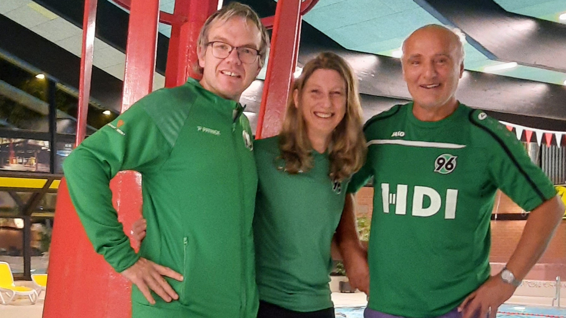 Leitungsteam der Handicap-SchwimmerInnen von Hannover 96