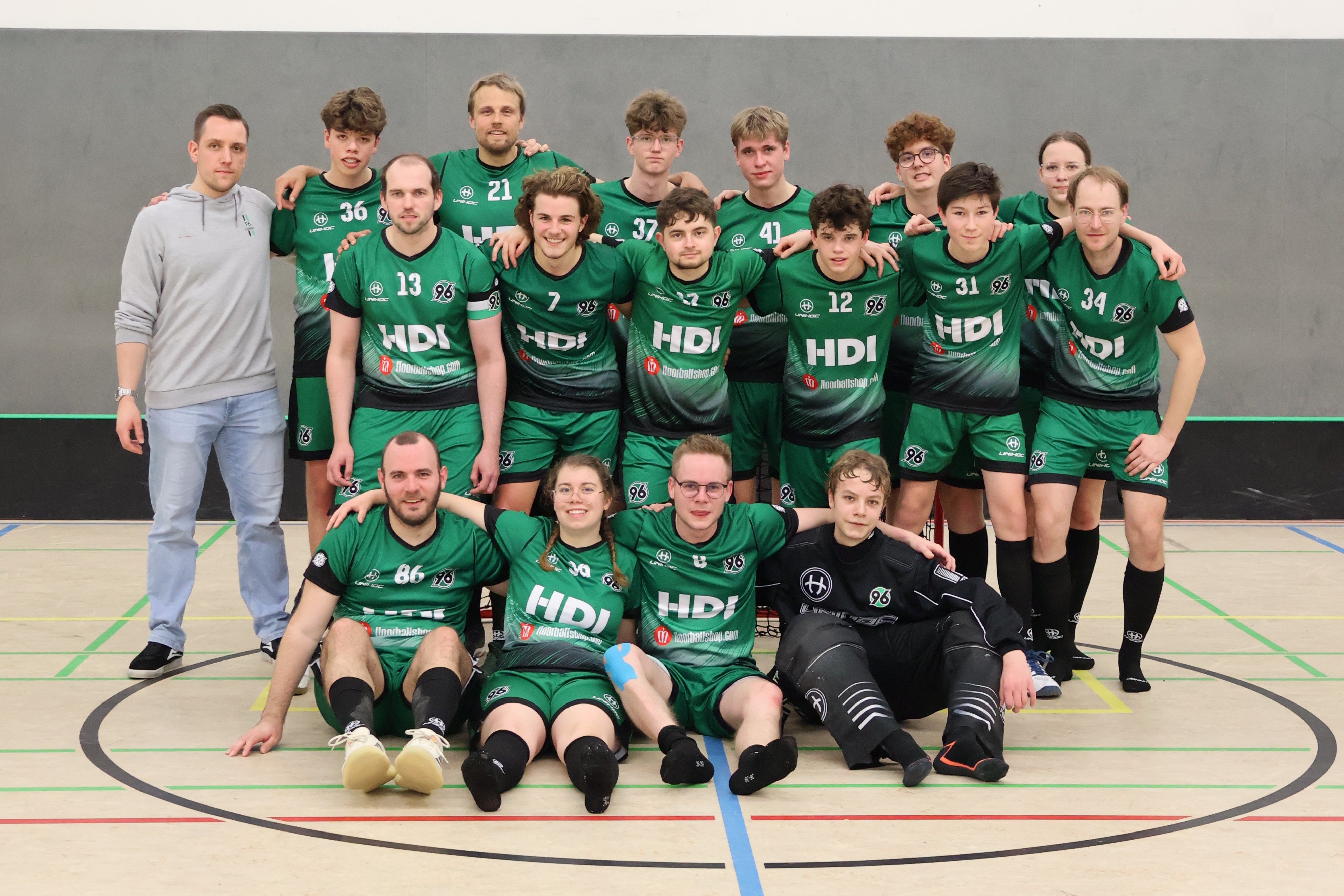 Mannschaftsfoto der zweiten Herren.