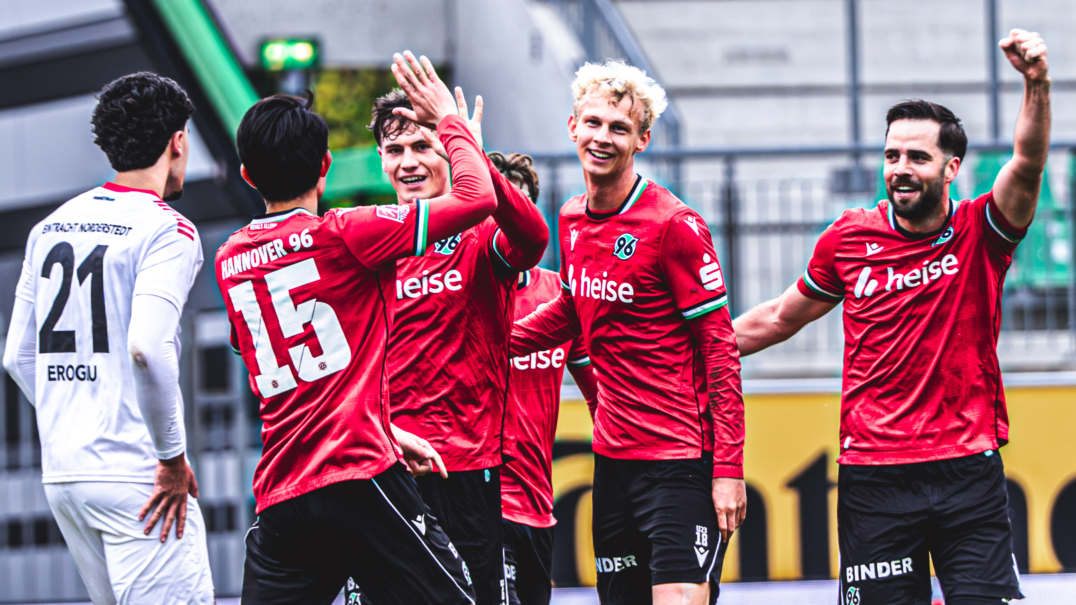 Spieler der U23 von Hannover 96.