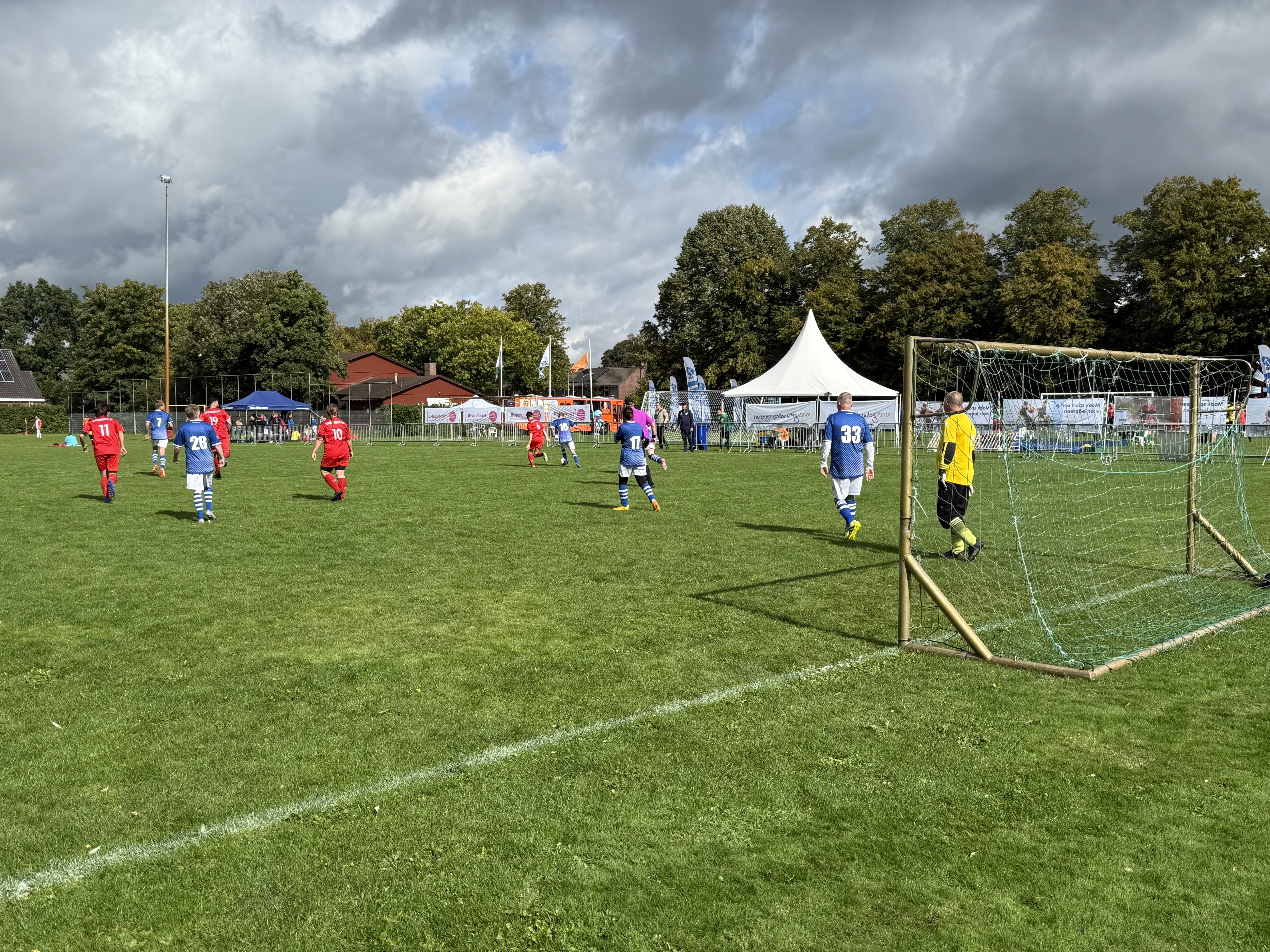 Ein Spiel der HandicapfußballerInnen