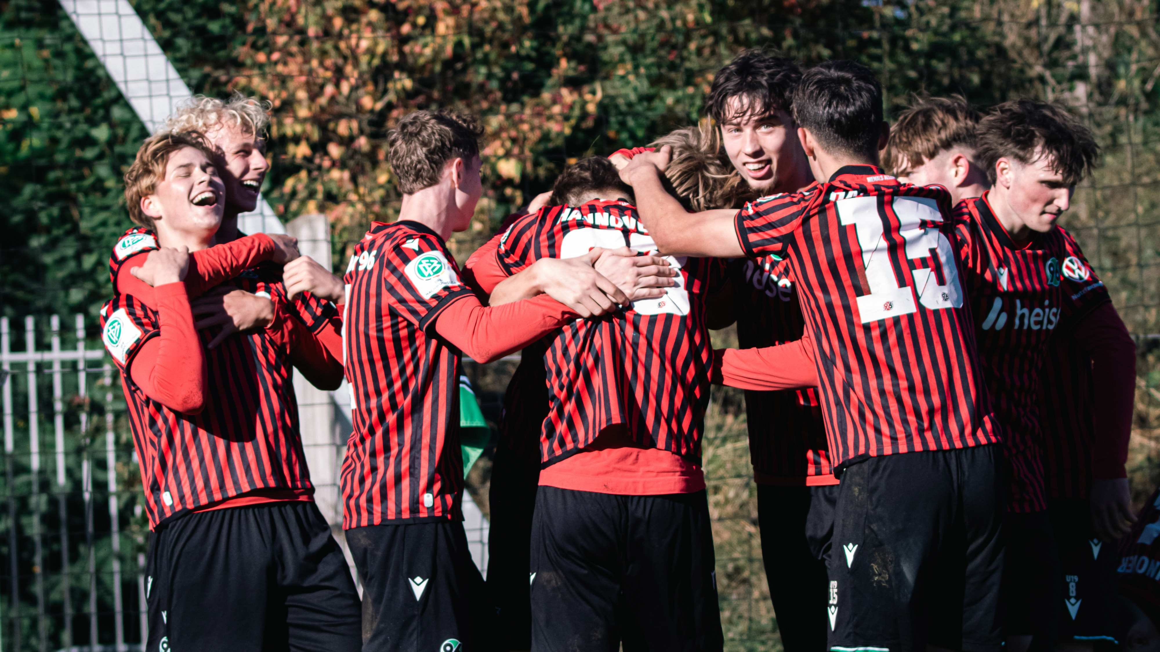 Die U19 von Hannover 96.