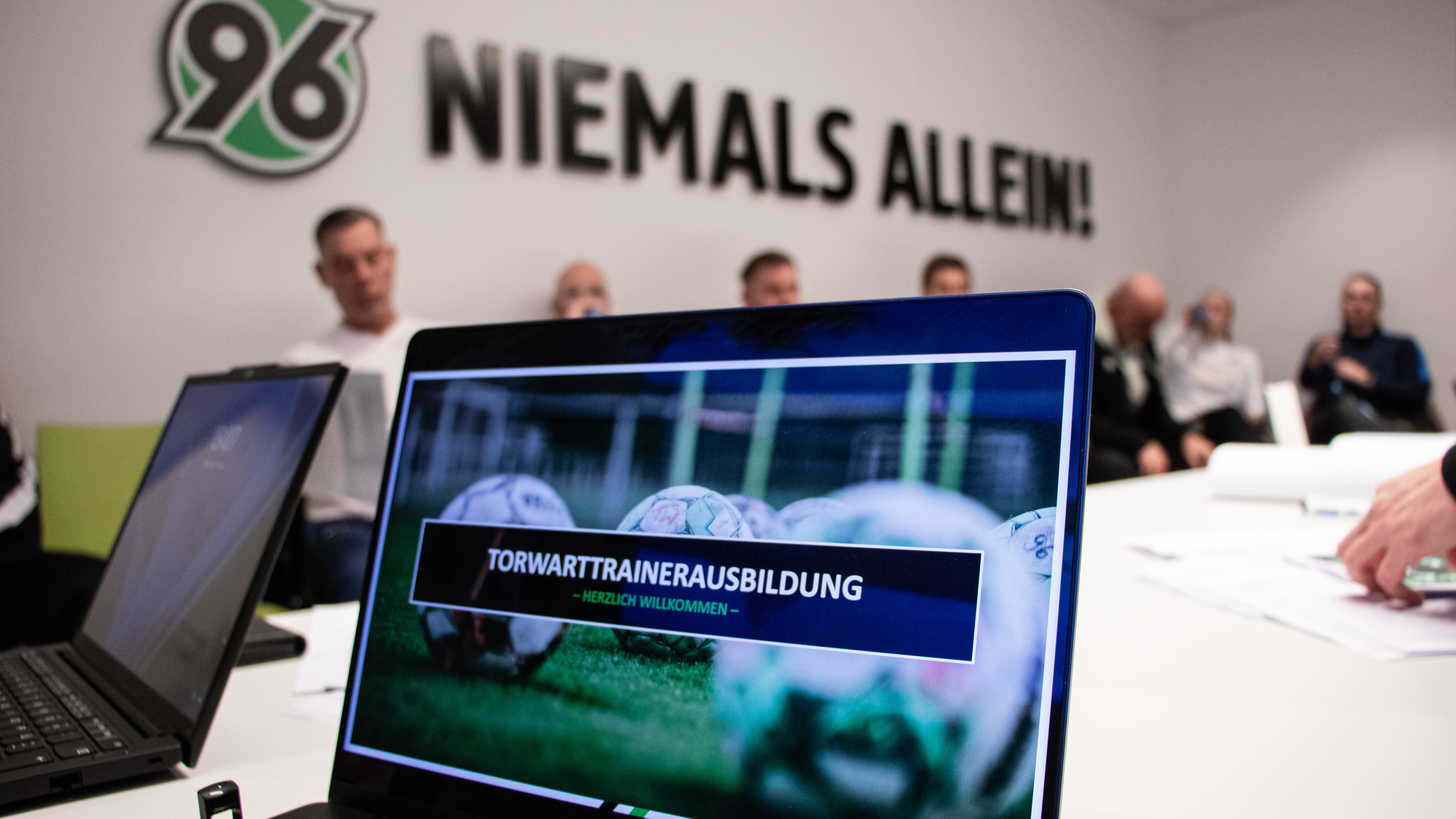 Torwarttrainerausbildung in der 96-Akademie.