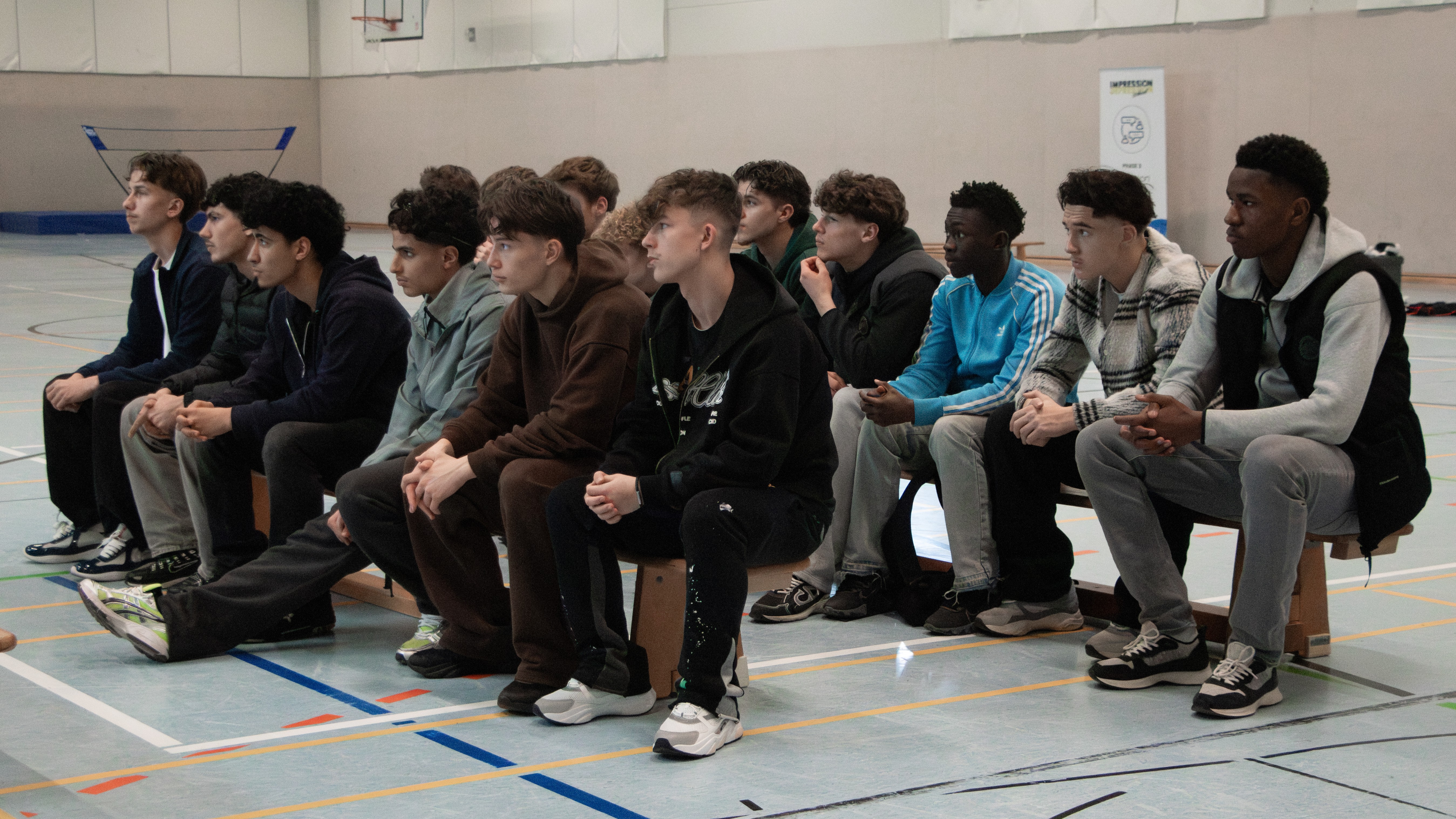 Spieler der U17 von Hannover 96.