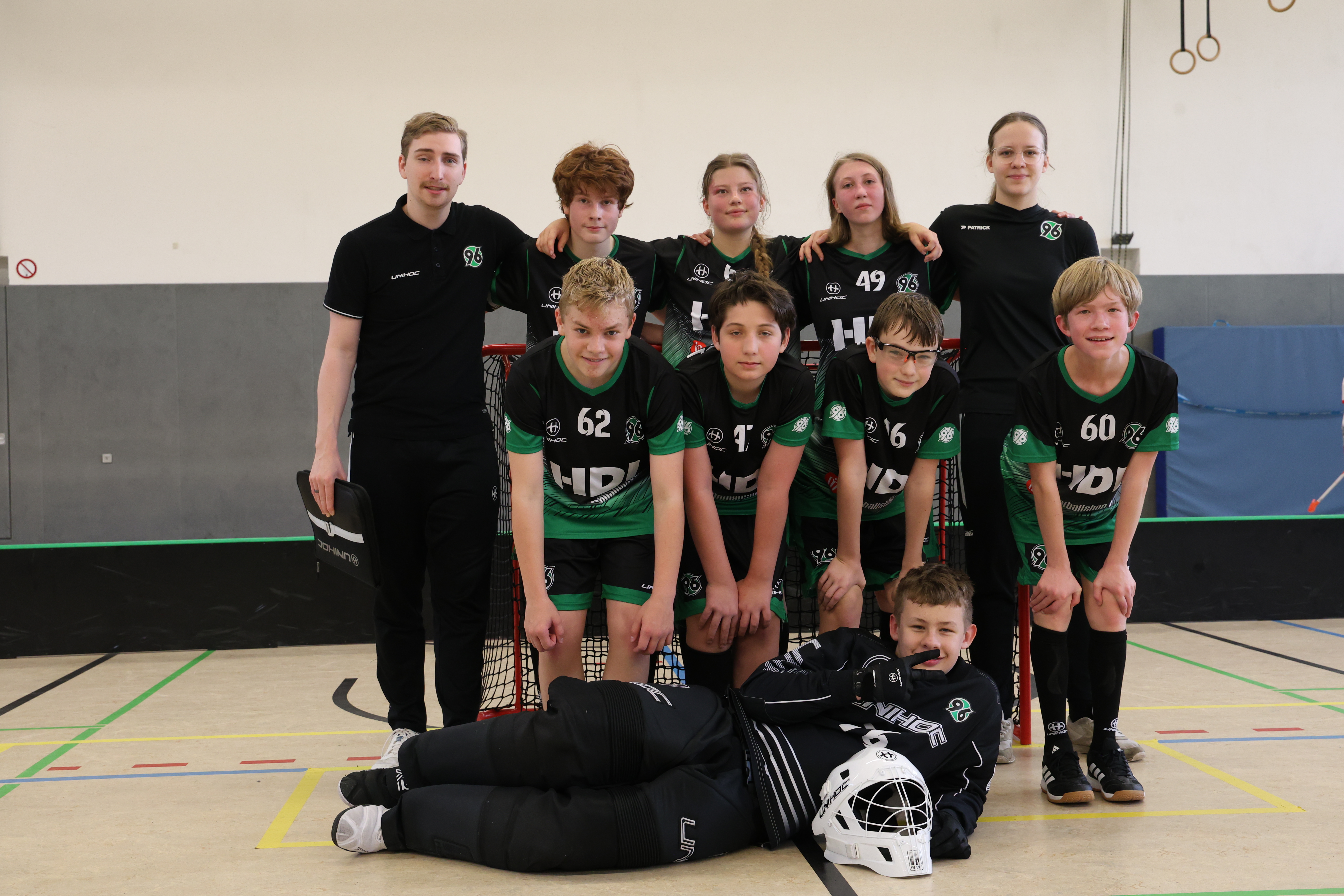 Mannschaftsfoto der U15.