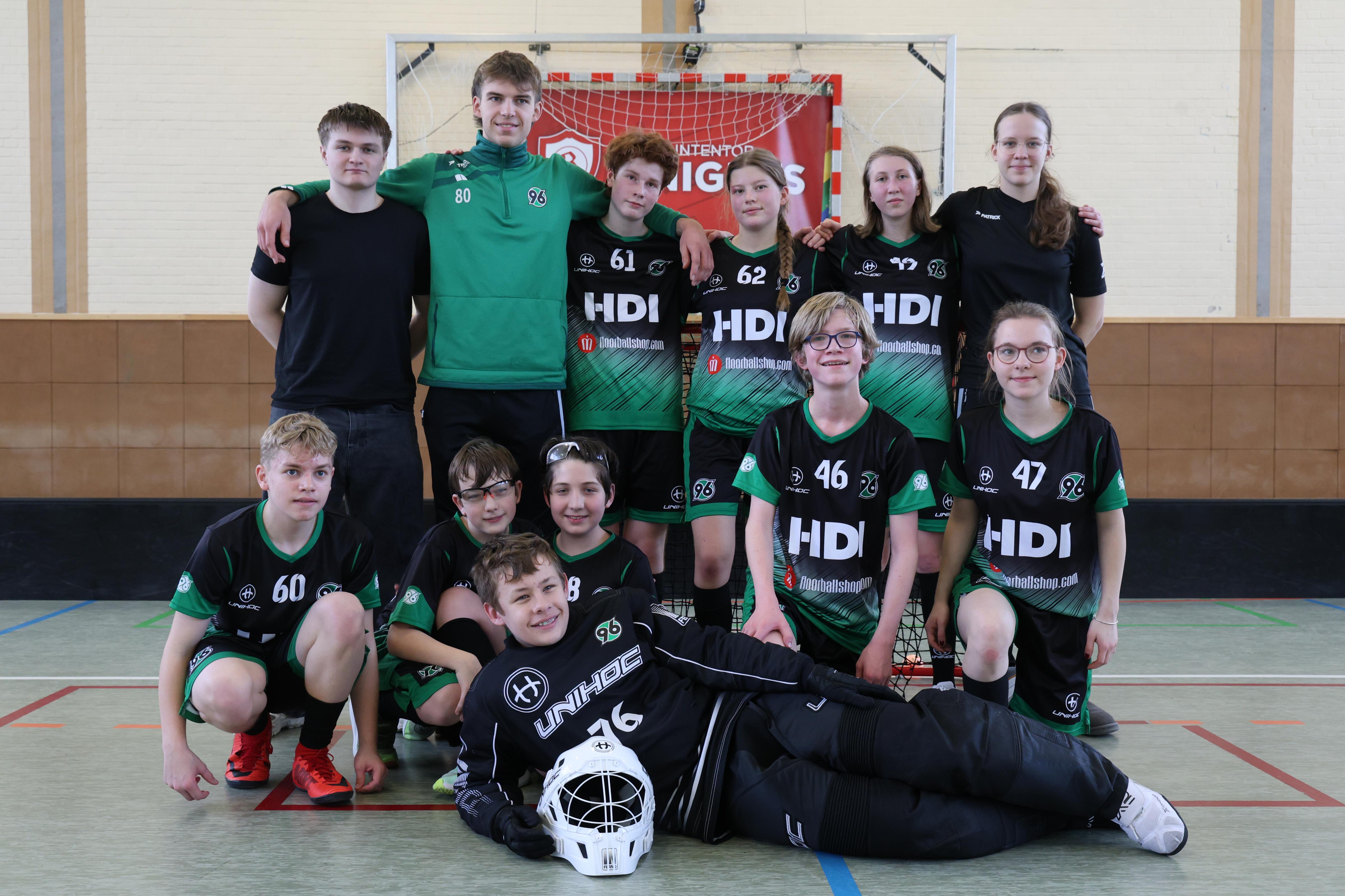 Mannschaftsbild der U15 Mannschaft