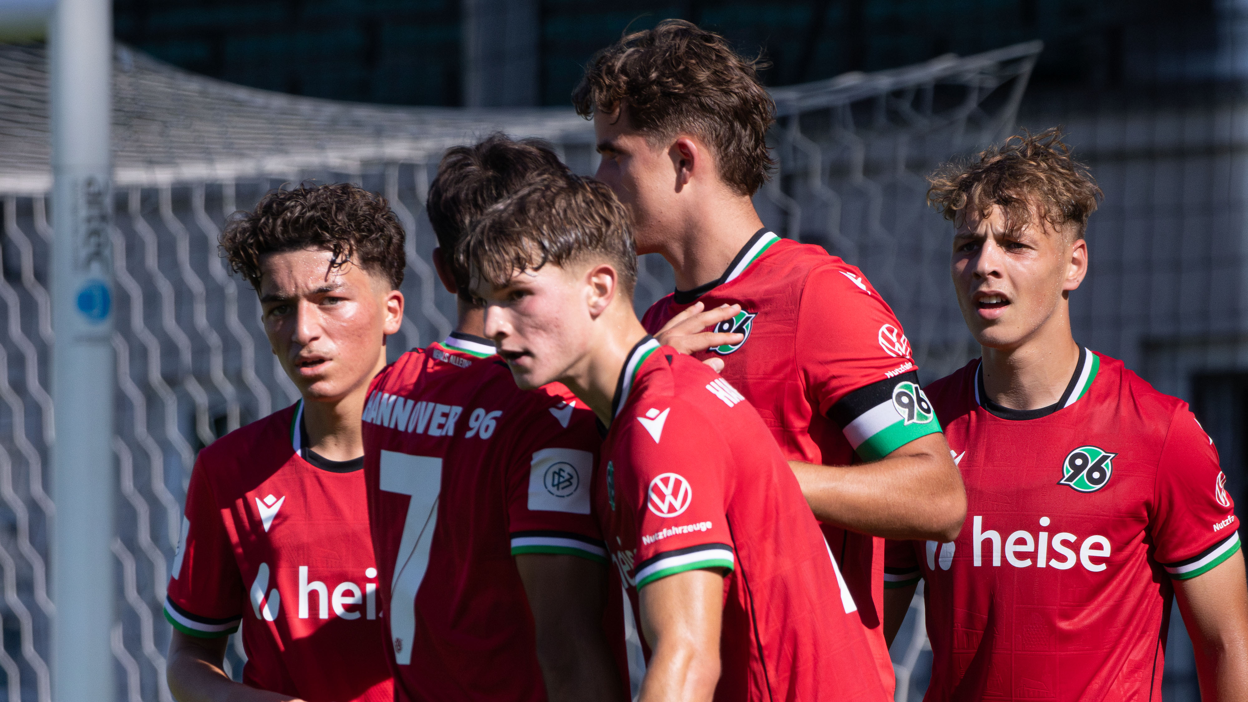 Spieler der U19 von Hannover 96.