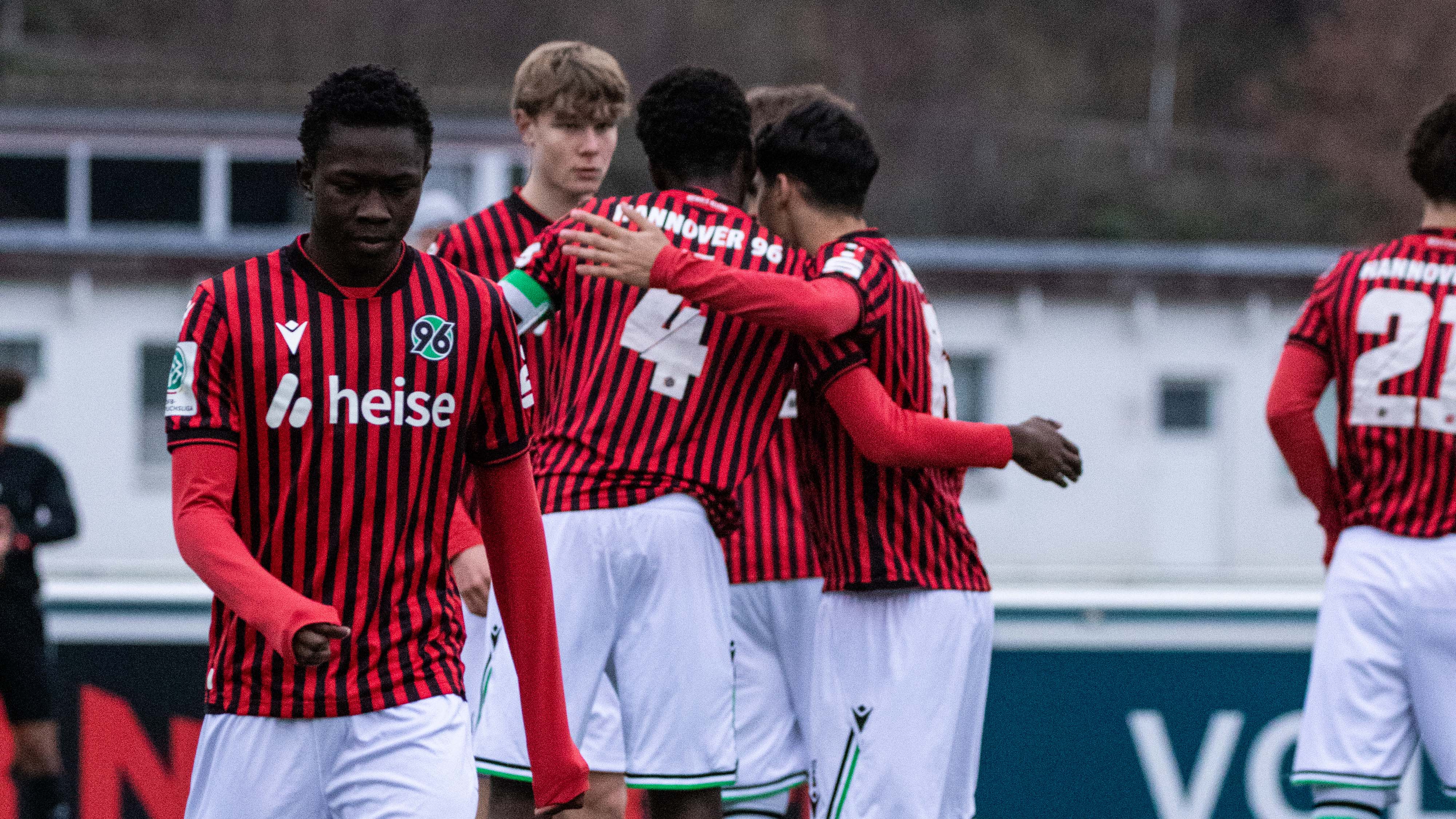 Spieler der U17 von Hannover 96.