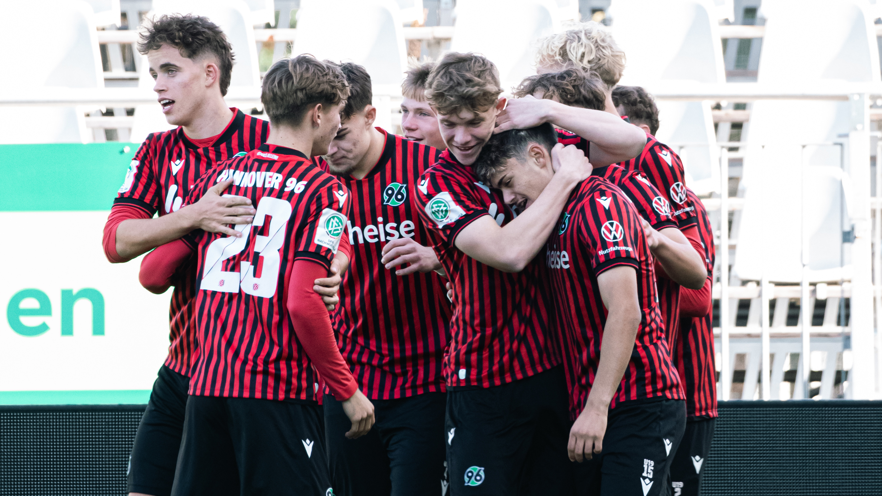 Die U19 von Hannover 96.