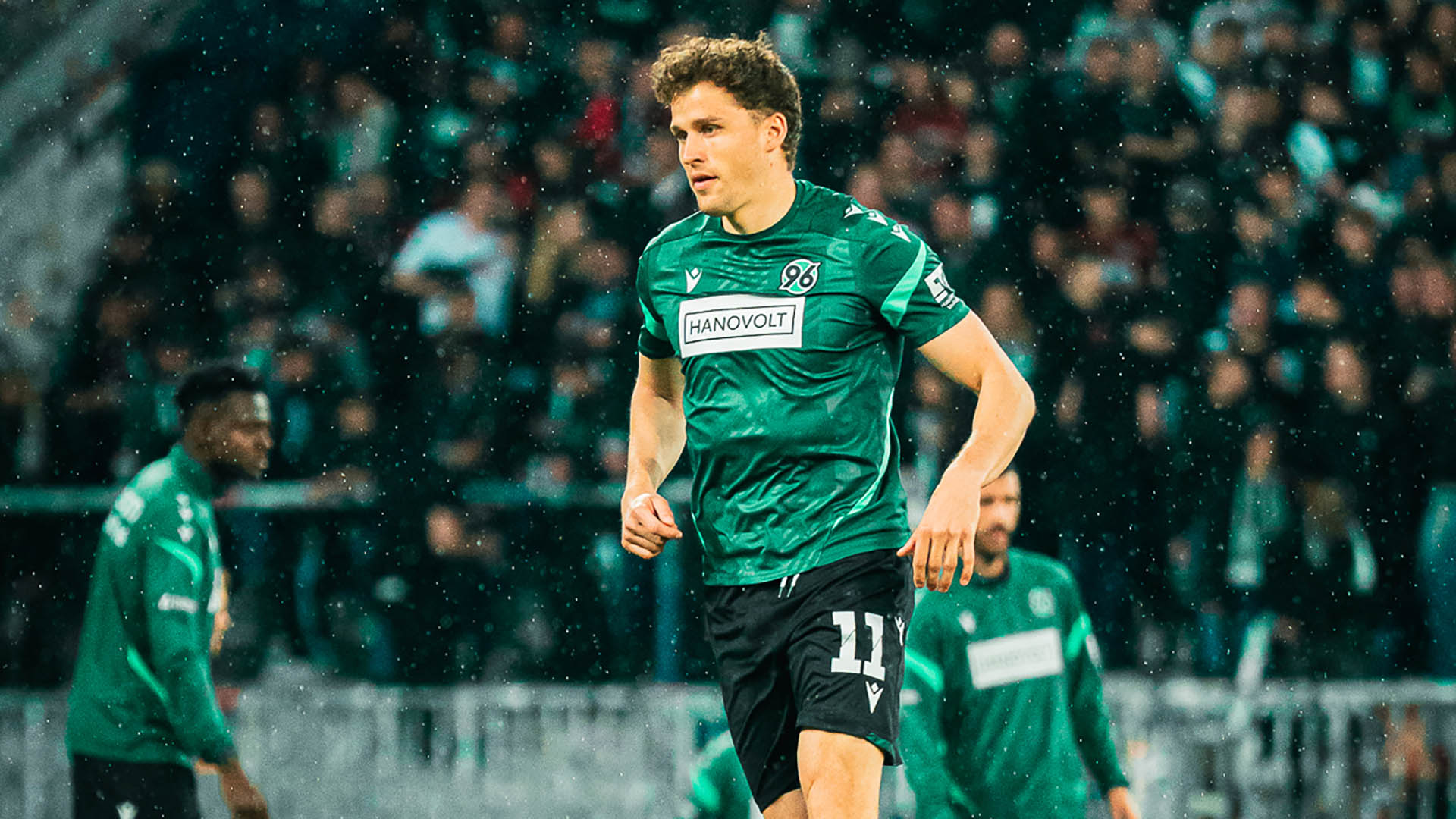 Benedikt Pichler beim Warm-up in Darmstadt.