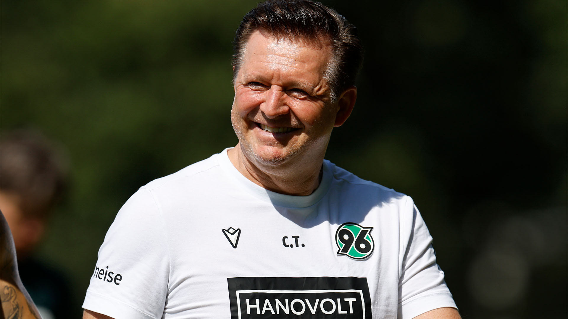 Christian Titz strahlend.