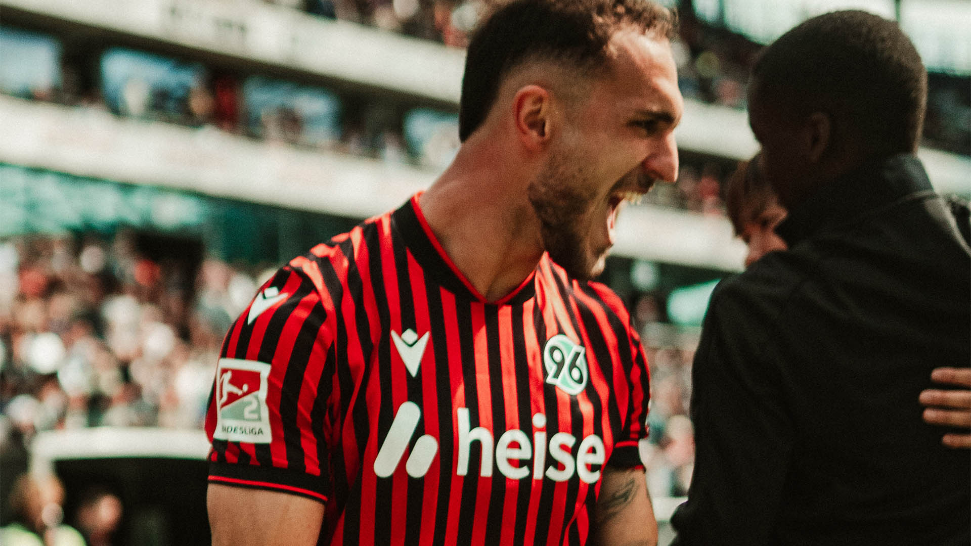 Virgil Ghita hat den Mund zum Jubel aufgerissen. 