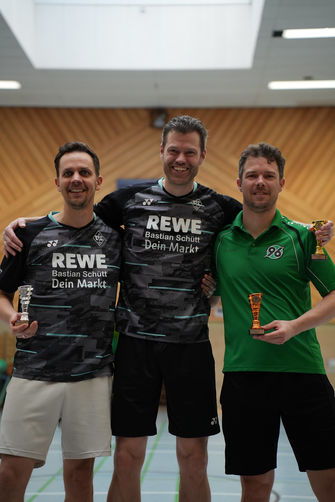 Ronnie und Krischan mit den Dauerrivalen