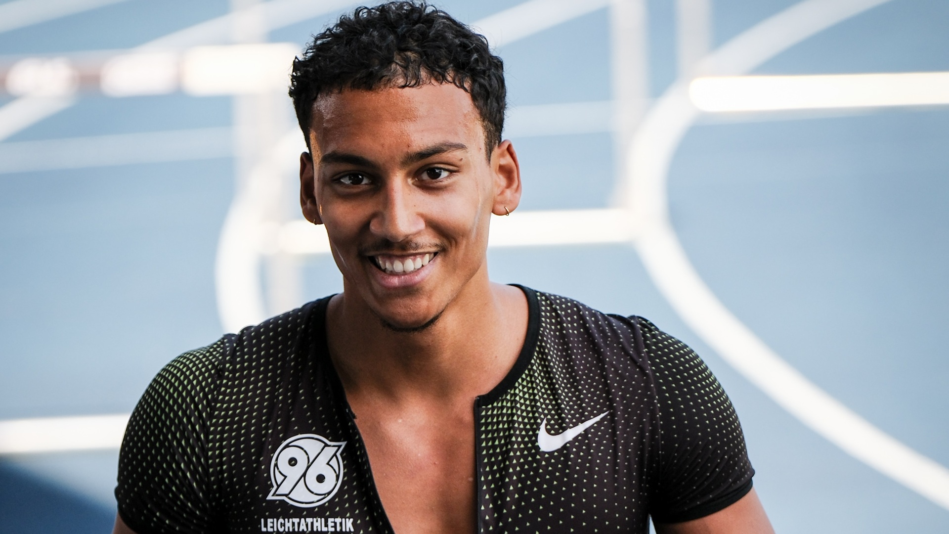 Hürdenläufer Jordan Gordon von Hannover 96