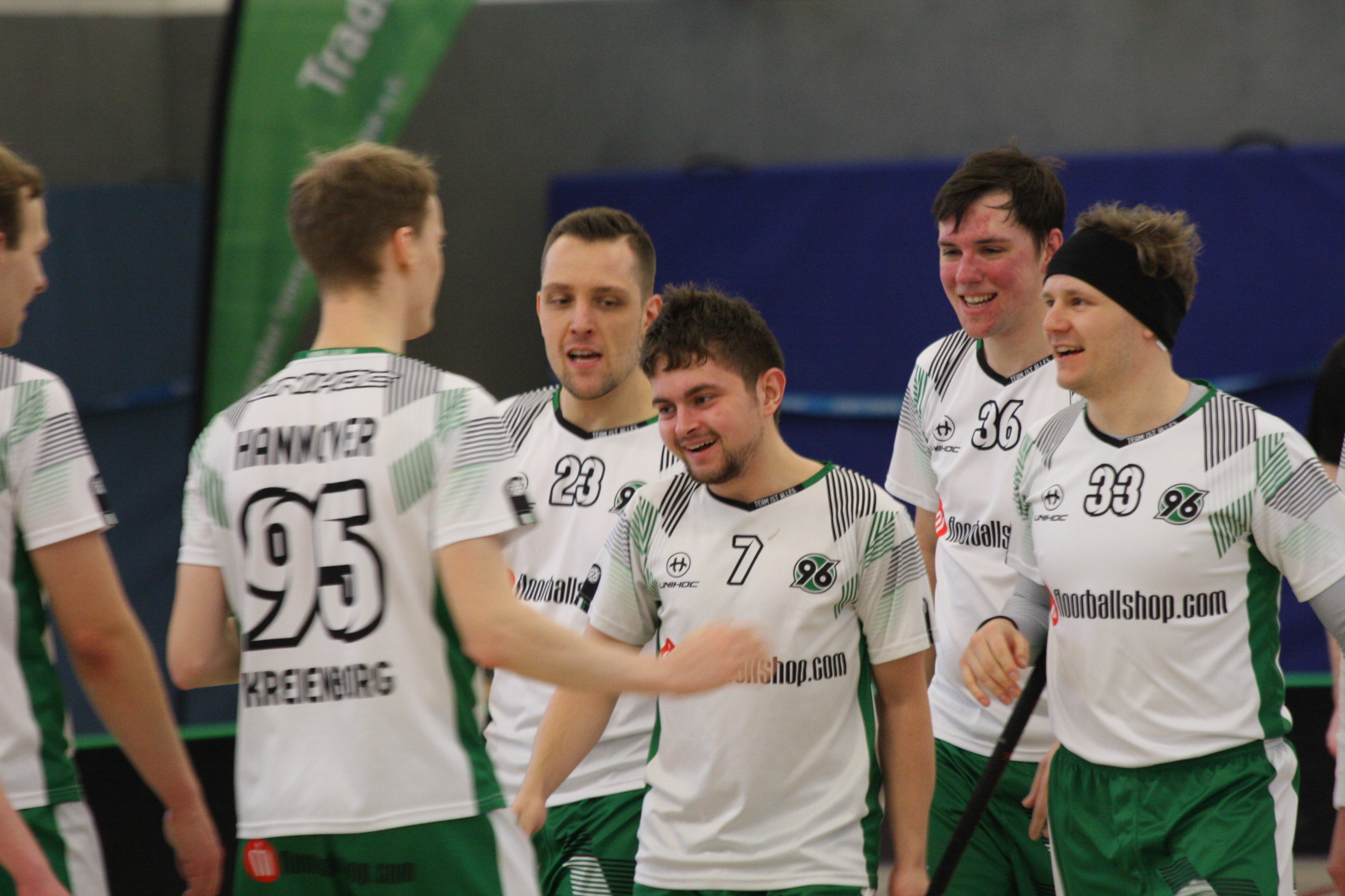 Floorball-Spieler der ersten Herren von Hannover 96
