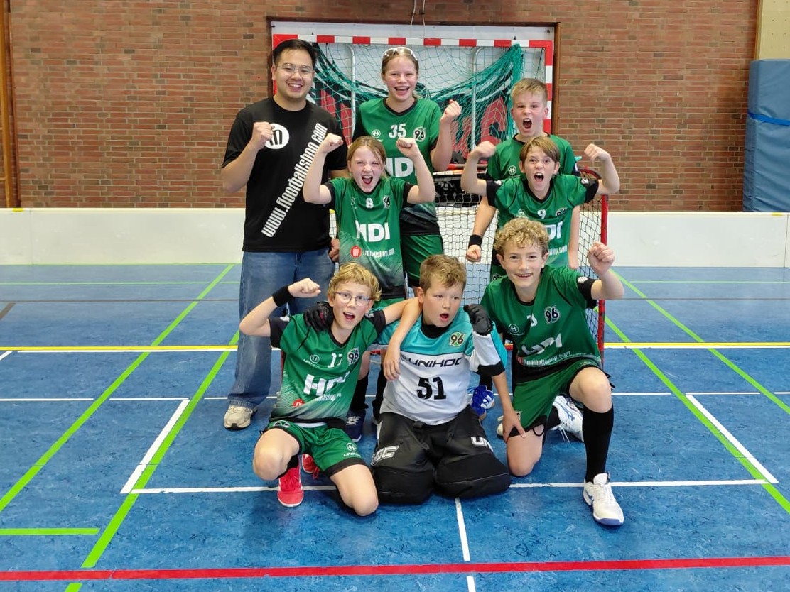 Ein Mannschaftsfoto der U13.