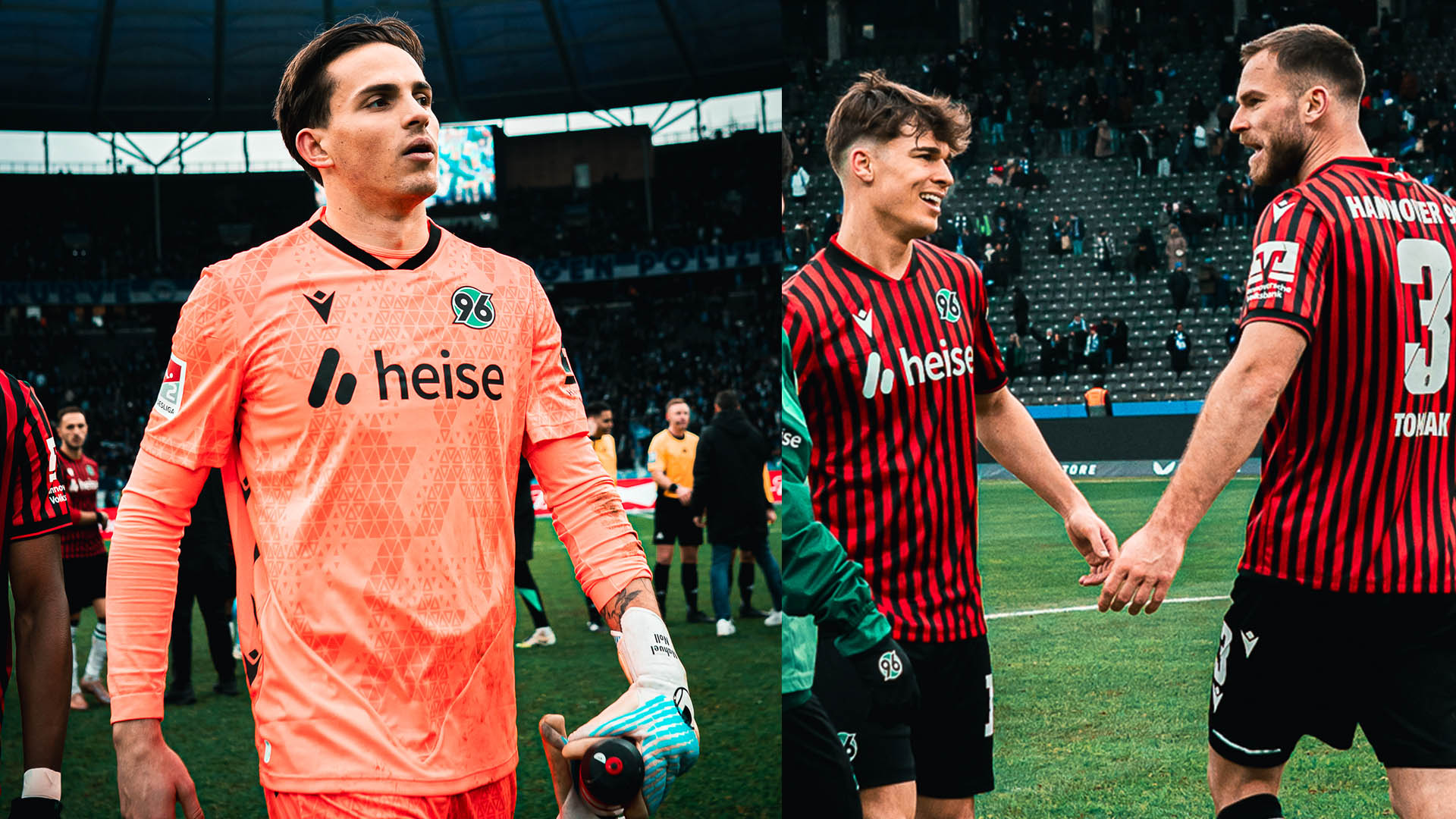 Nahuel Noll (links), Noah Weißhaupt (mitte) und Boris Tomiak (rechts).