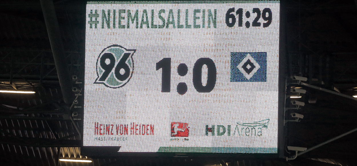Hannover 96 Eindeutig bewiesen Null ist eine positive Zahl!