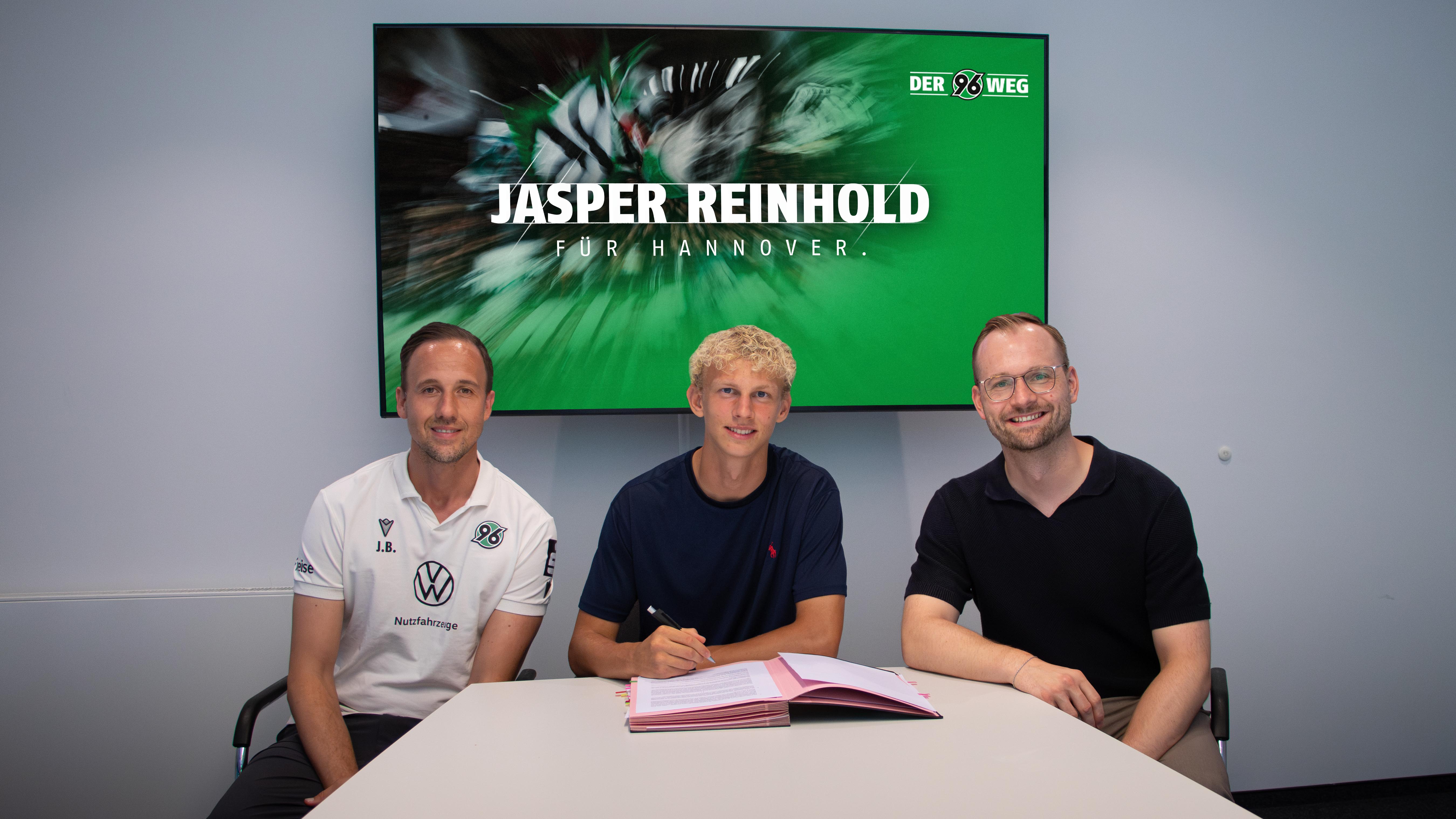 Julian Battmer, Jasper Reinhold und Arne Kübek.