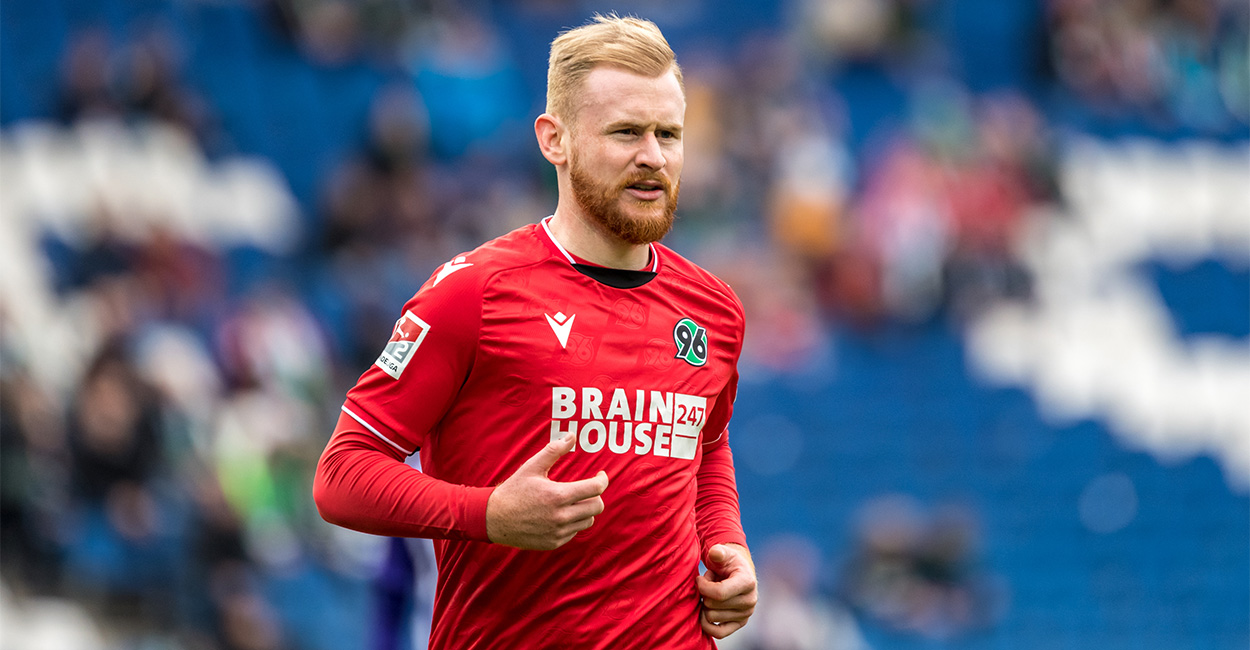 Hannover 96 Sebastian Kerk ist Euer "Spieler des Spiels"