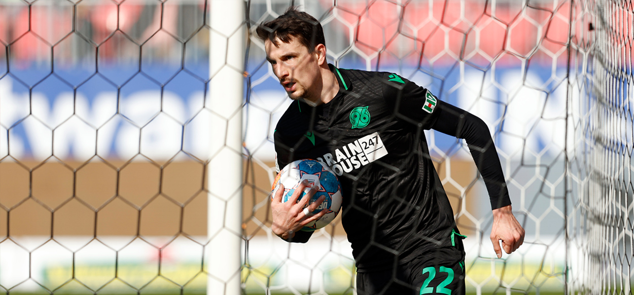 Hannover 96: Sebastian Stolze ist Euer "Spieler des Spiels"