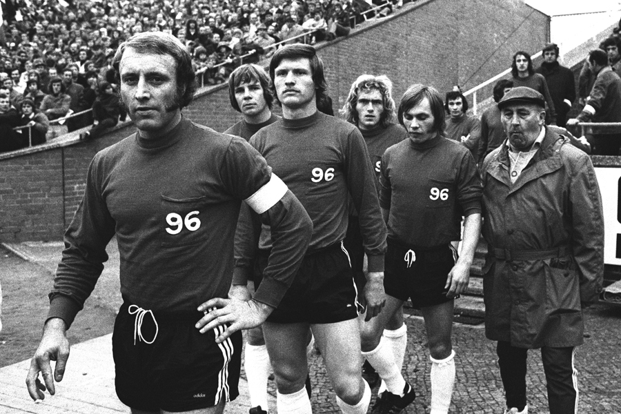 Führte 96 als Kapitän aufs Feld: Hans Siemensmeyer.