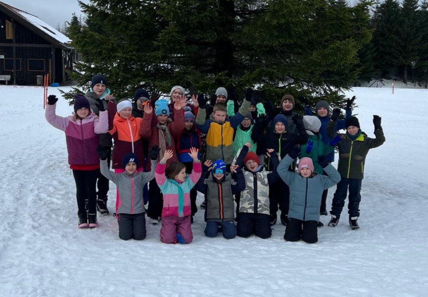 Ski-Langlaufwochenende Gruppenfoto